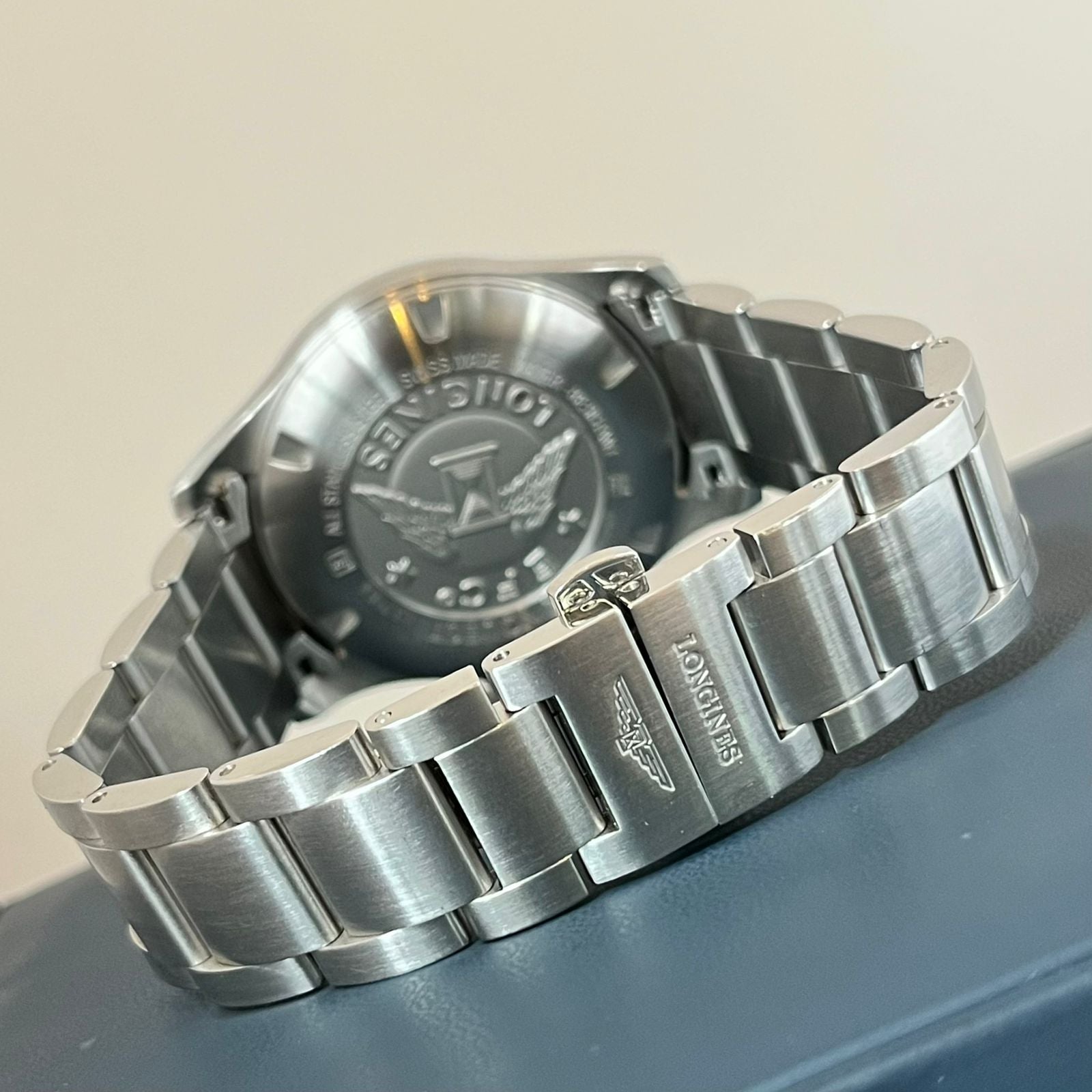 CONQUEST VHP GMT 41MM STEEL BLUE DIAL (2019)