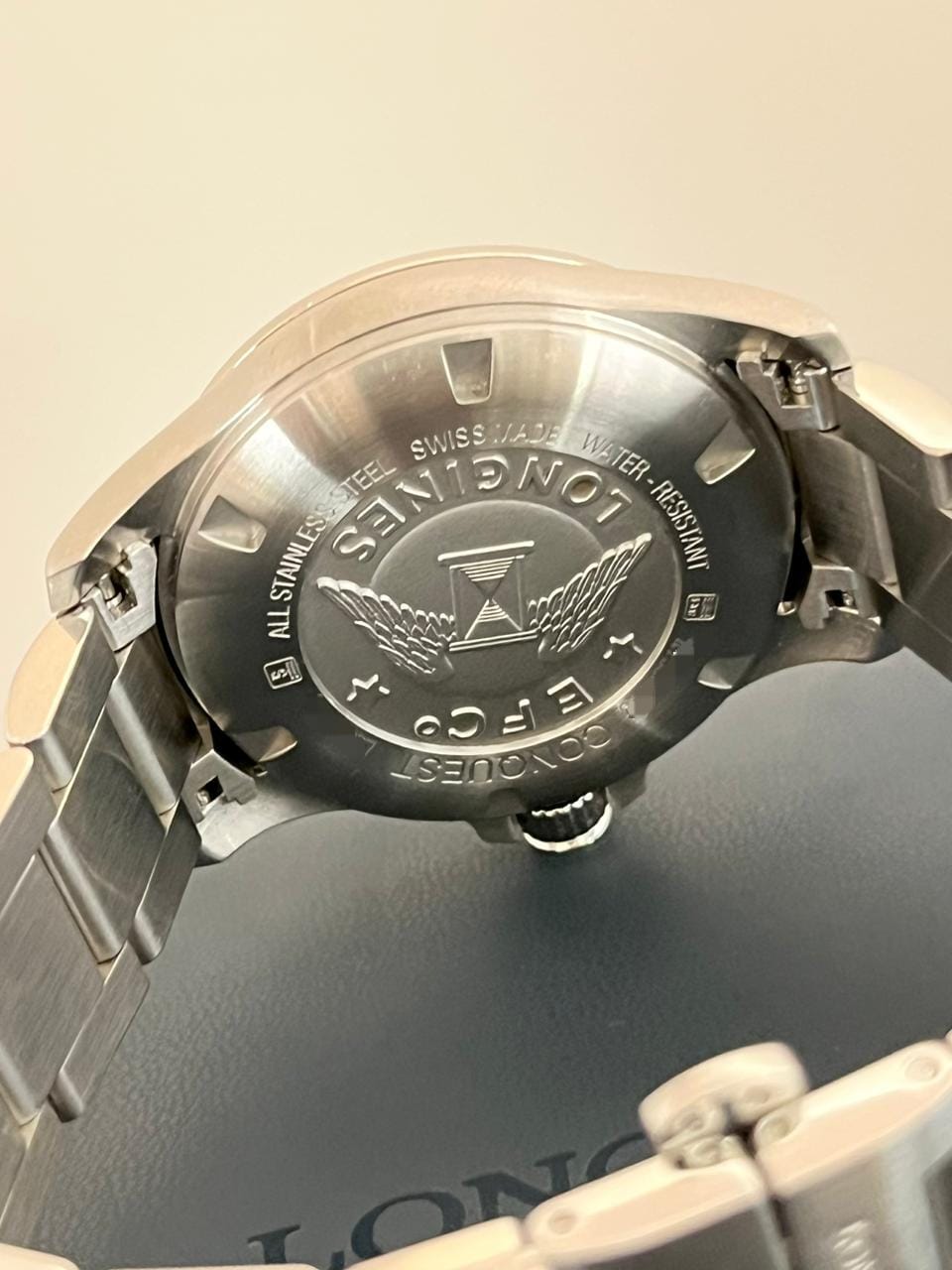CONQUEST VHP GMT 41MM STEEL BLUE DIAL (2019)