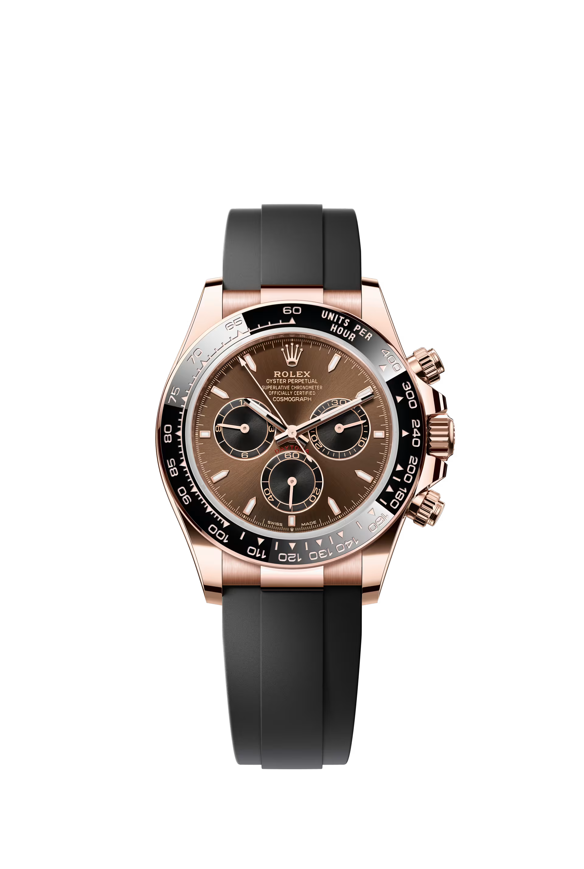 DAYTONA OYSTERFLEX ROSEGOLD CHOCO DIAL RING BEZEL (2026)