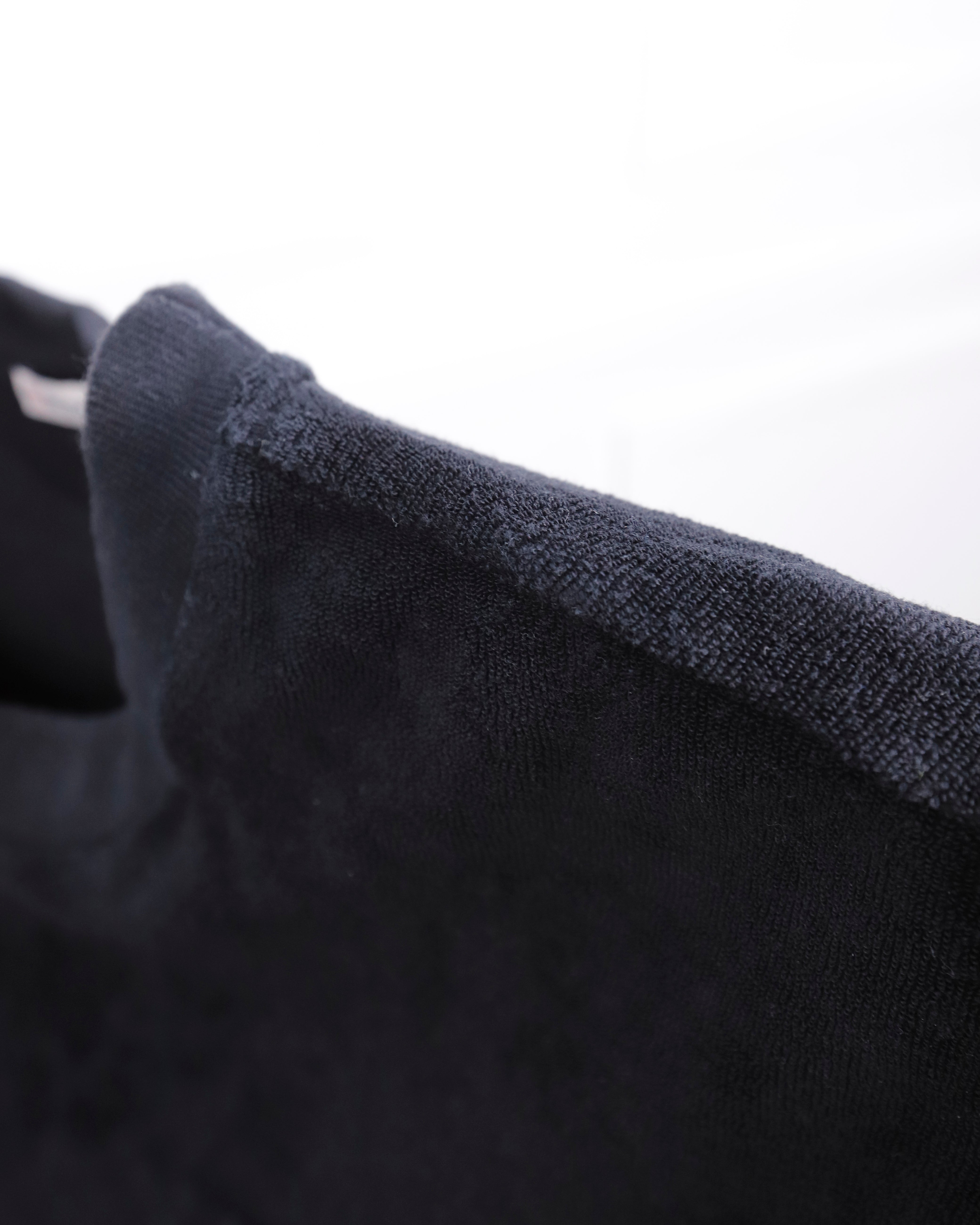 MEN'S LOGO OUTLINE T-SHIRT BLACK SIZE L