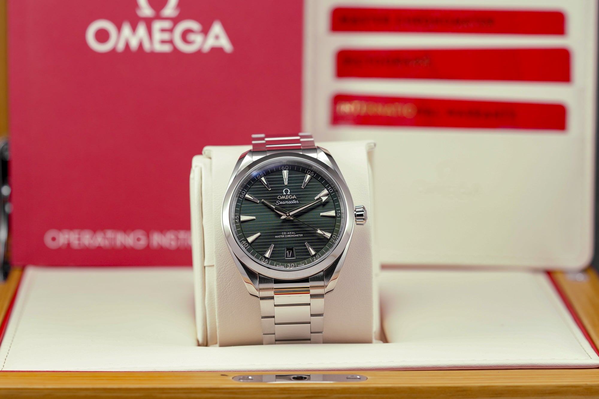 harga omega seamaster aqua terra green