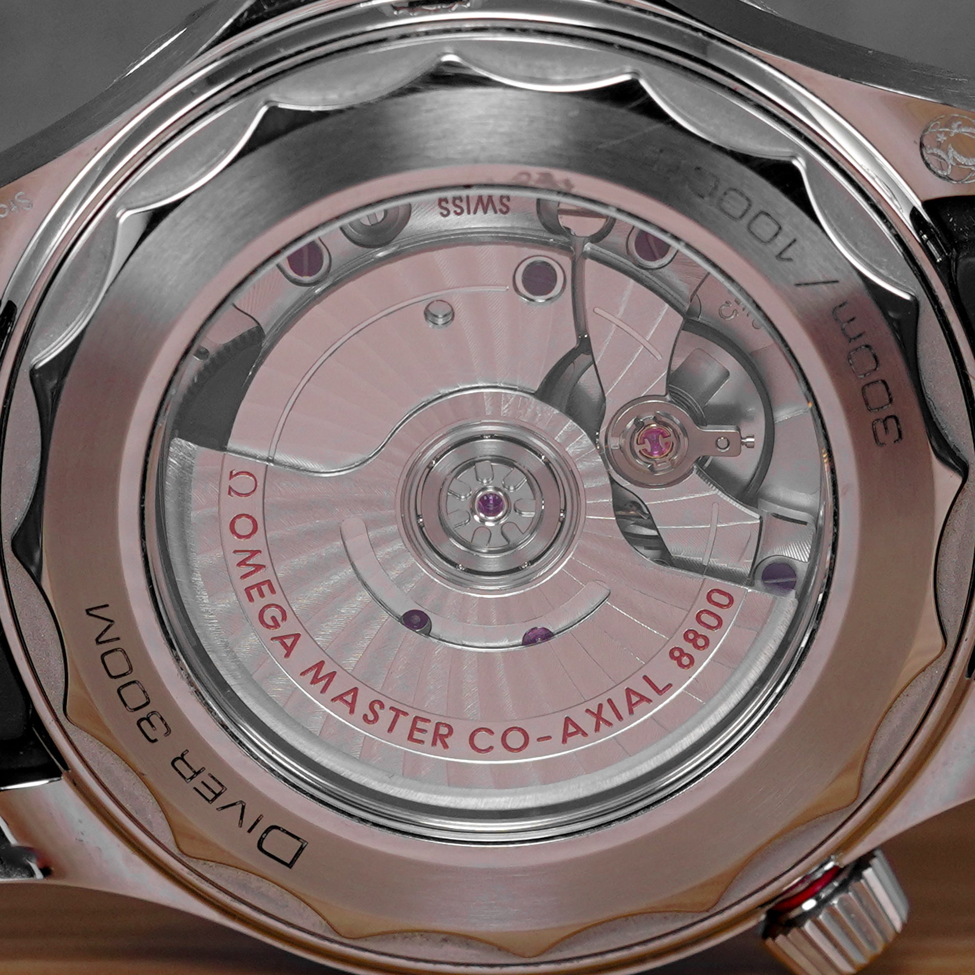 SEAMASTER DIVER 300 WHITE DIAL RUBBER STRAP (2023)