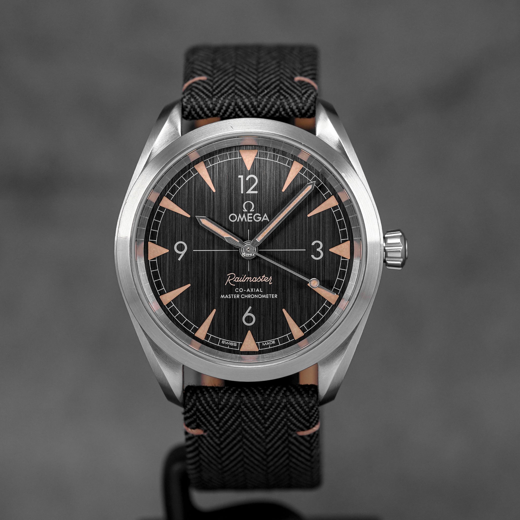 harga omega seamaster railmaster black