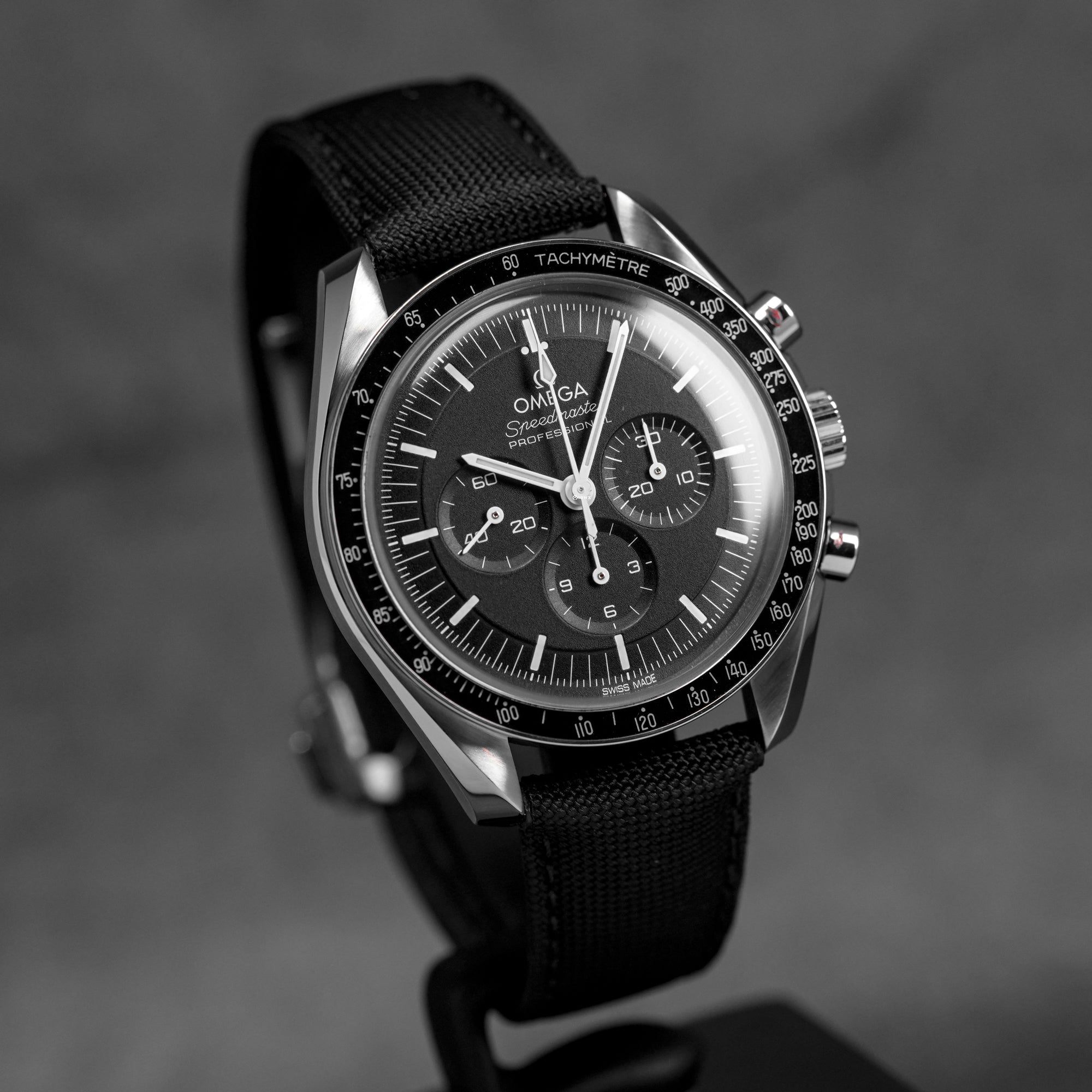 SPEEDMASTER MOONWATCH HESALITE CANVAS STRAP (2023)