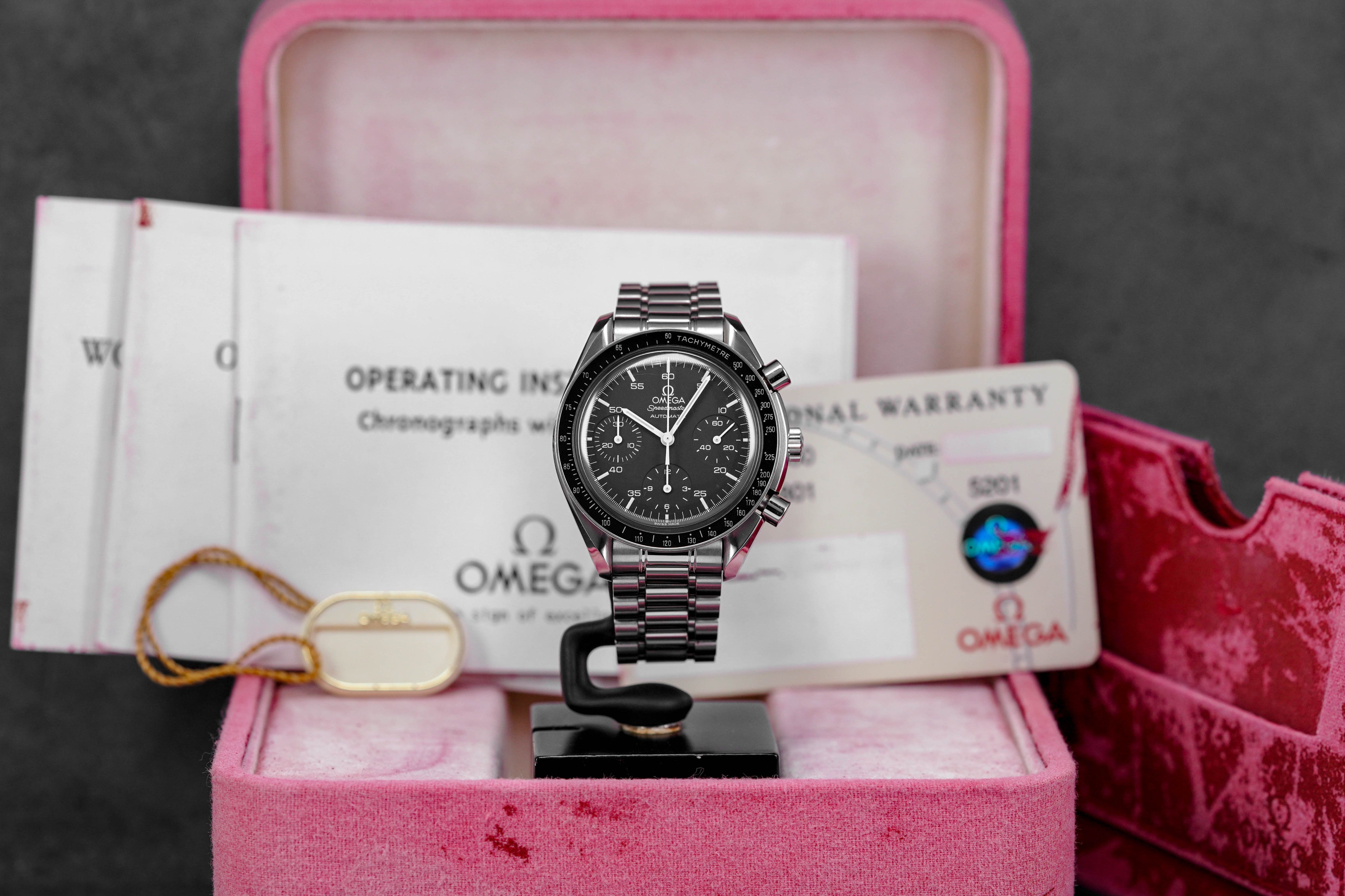 harga omega speedmaster reduced hesalite