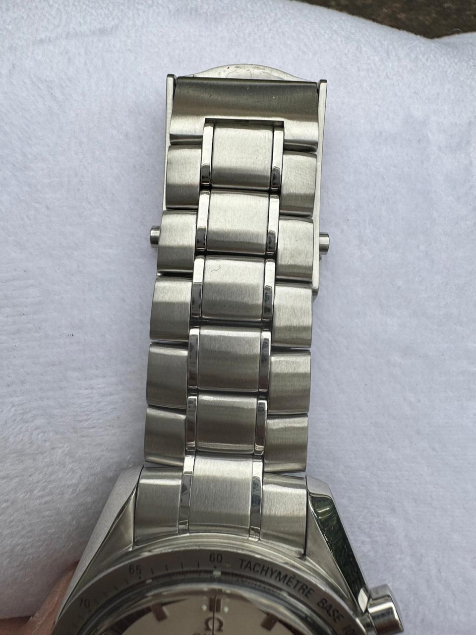 SPEEDMASTER SCHUMACHER 'THE LEGEND' WHITE PANDA DIAL LIMITED EDITION (UNDATED)