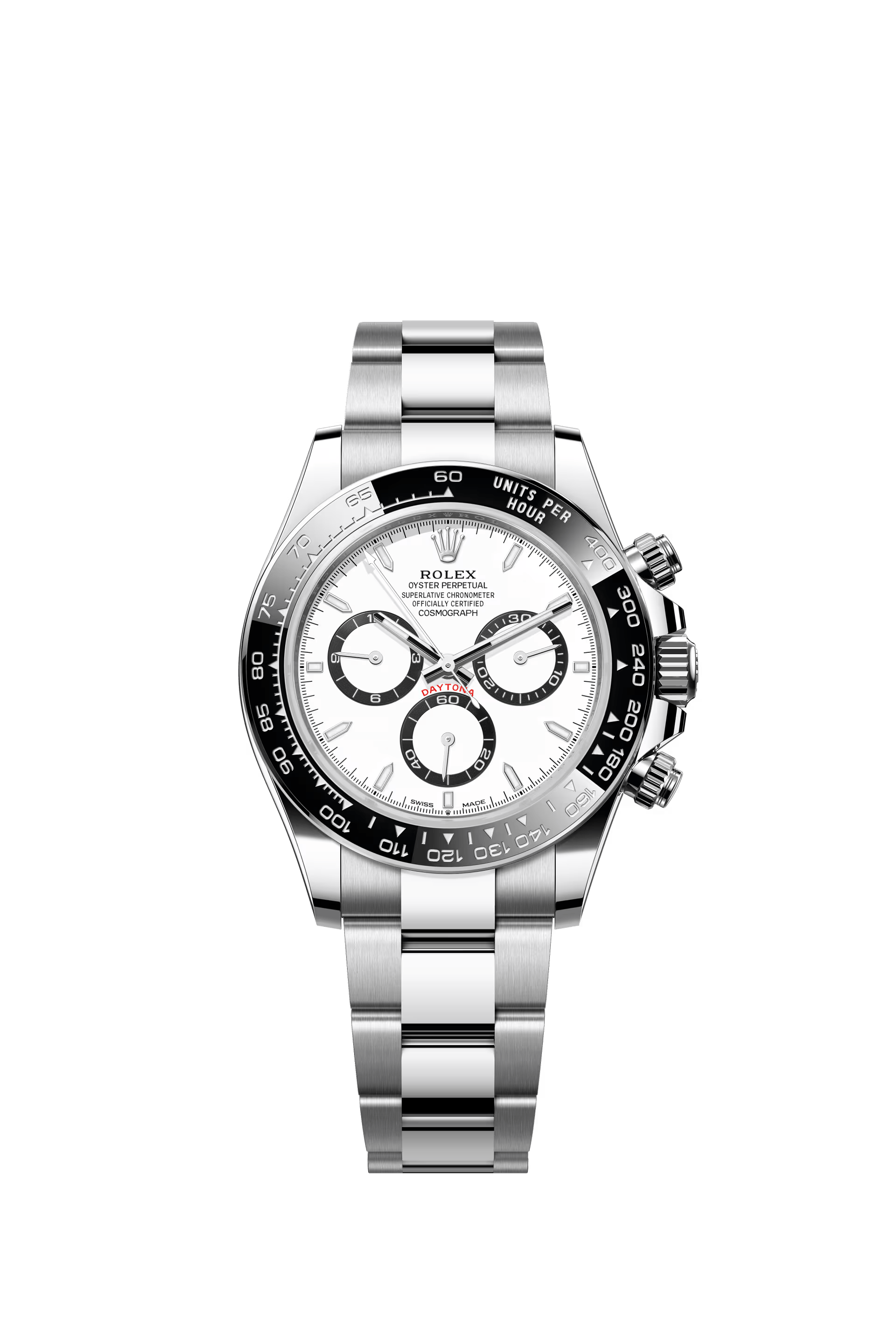 DAYTONA CERAMIC WHITE PANDA RING BEZEL (2024)