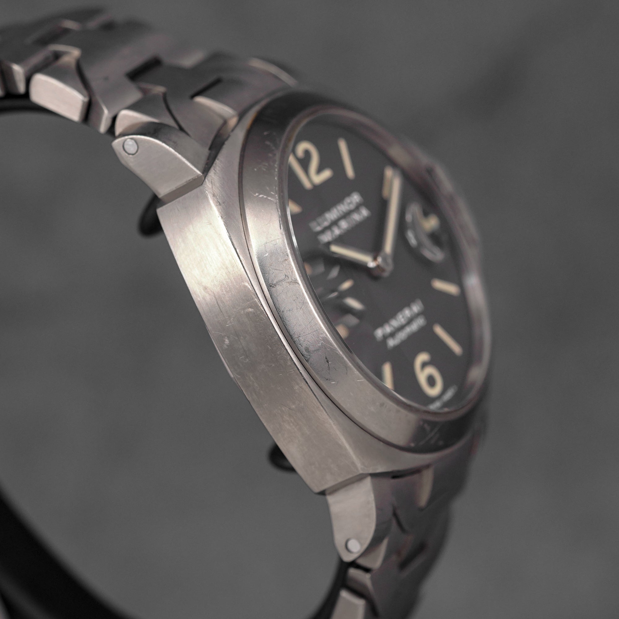 LUMINOR MARINA 44MM TITANIUM BROWN DIAL PAM 279 (WATCH & BOX)
