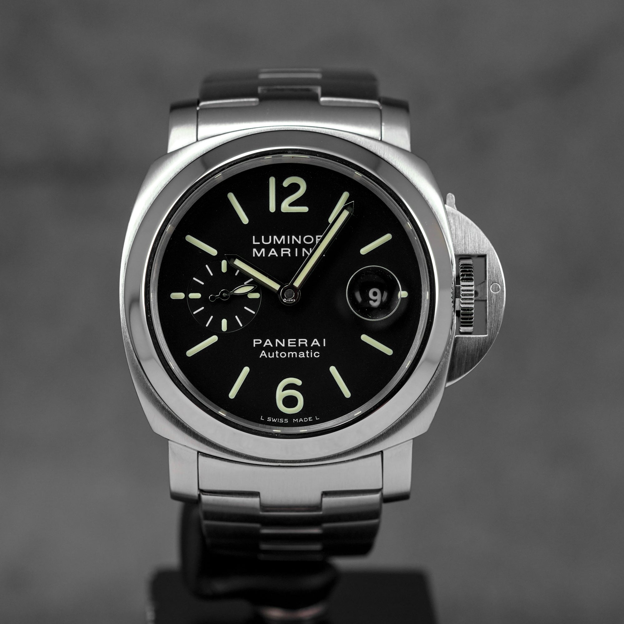 LUMINOR MARINA 44MM BLACK DIAL PAM 299 (WATCH ONLY)
