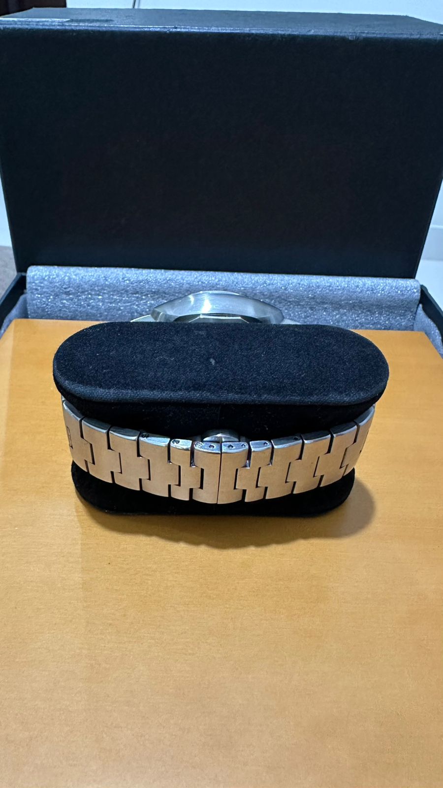 LUMINOR GMT 1950 3 DAYS 44MM STEEL BLACK DIAL PAM 329 (2021)