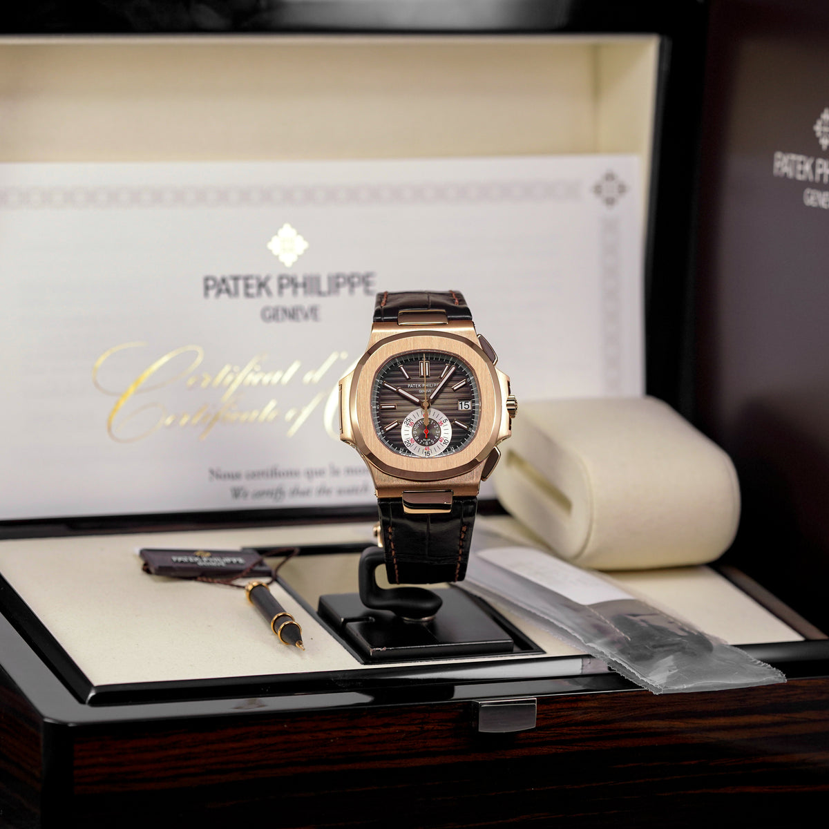 NAUTILUS 5980R ROSEGOLD CHRONOGRAPH (2022)
