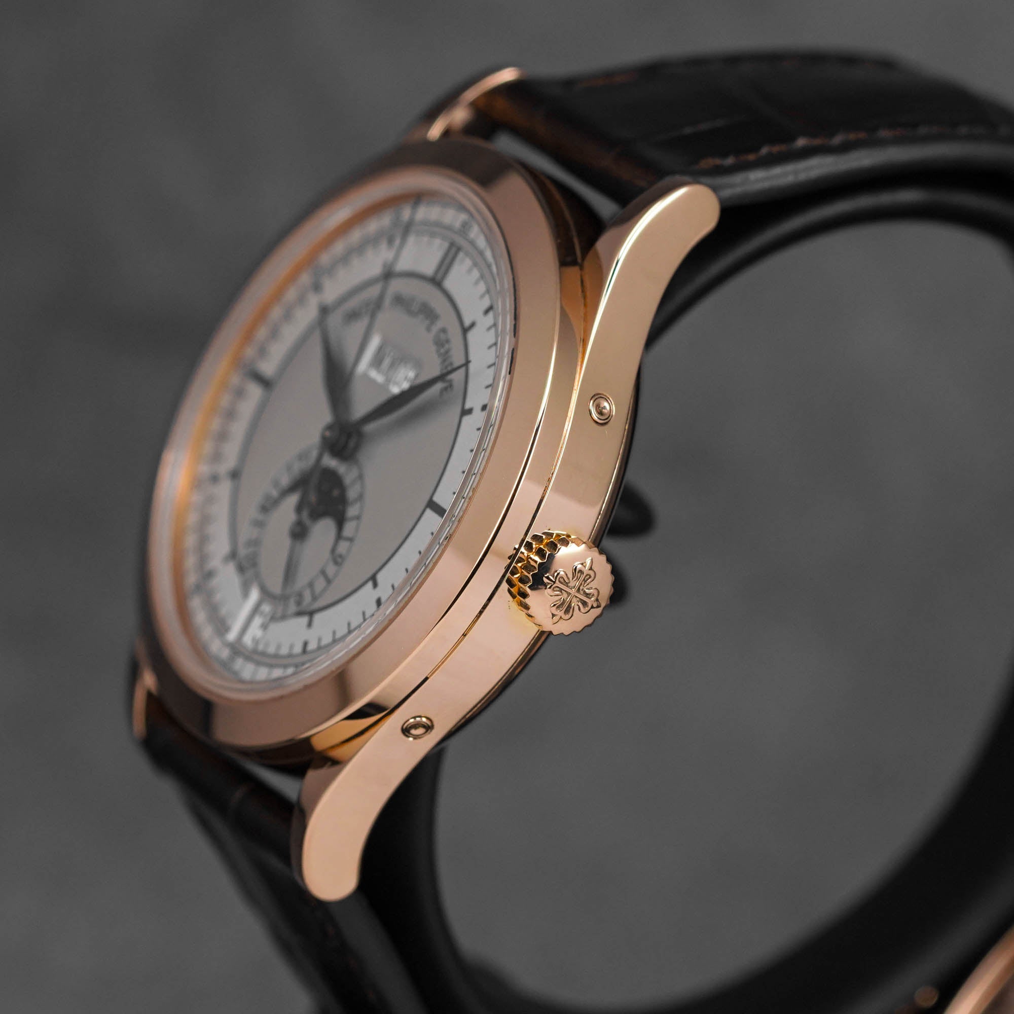 COMPLICATIONS 5396R ROSEGOLD ANNUAL CALENDAR SILVER SECTOR DIAL (2007)