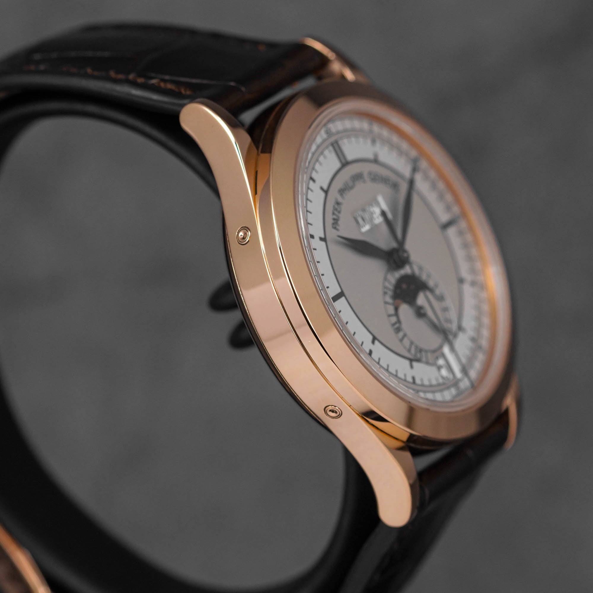 COMPLICATIONS 5396R ROSEGOLD ANNUAL CALENDAR SILVER SECTOR DIAL (2007)
