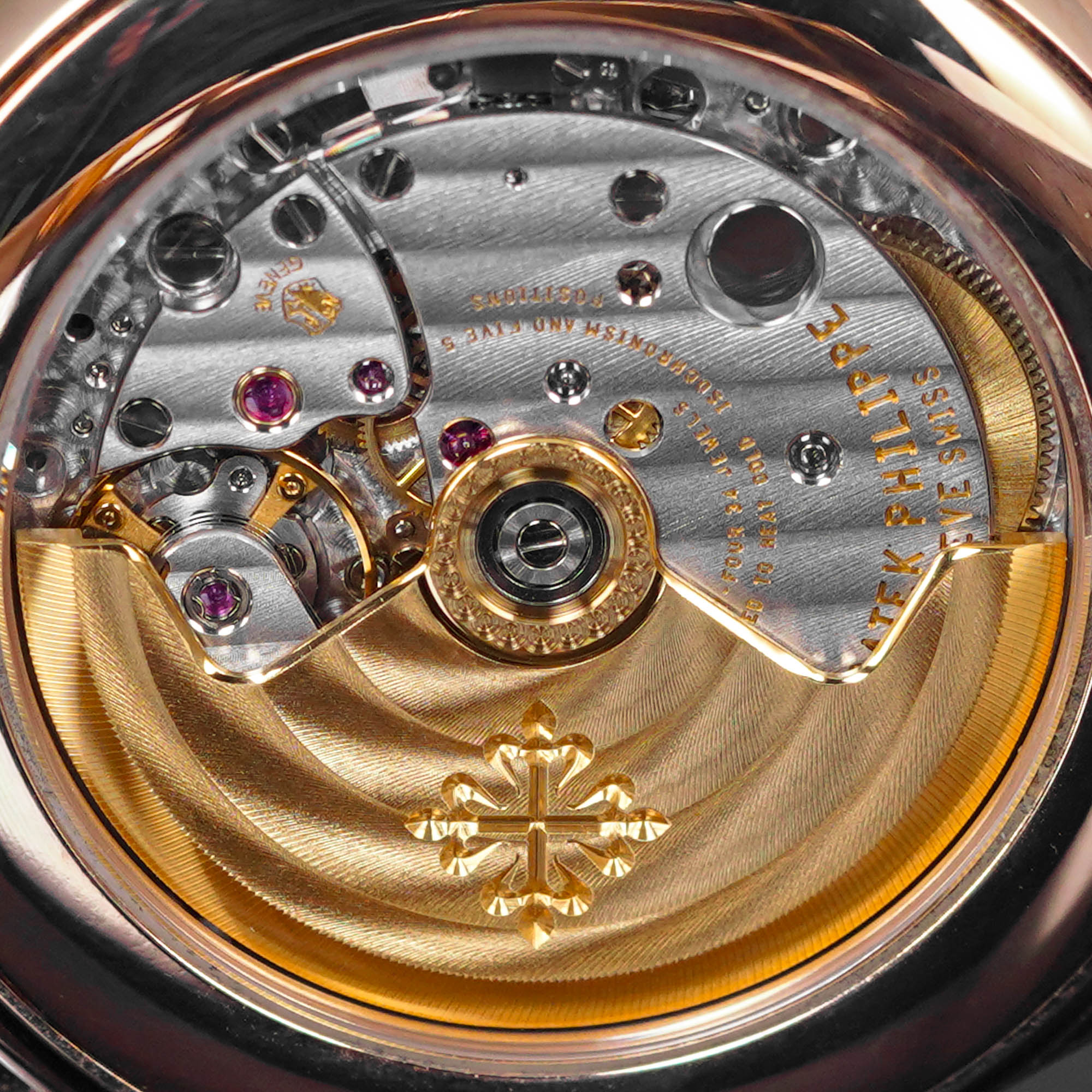 COMPLICATIONS 5396R ROSEGOLD ANNUAL CALENDAR SILVER SECTOR DIAL (2007)