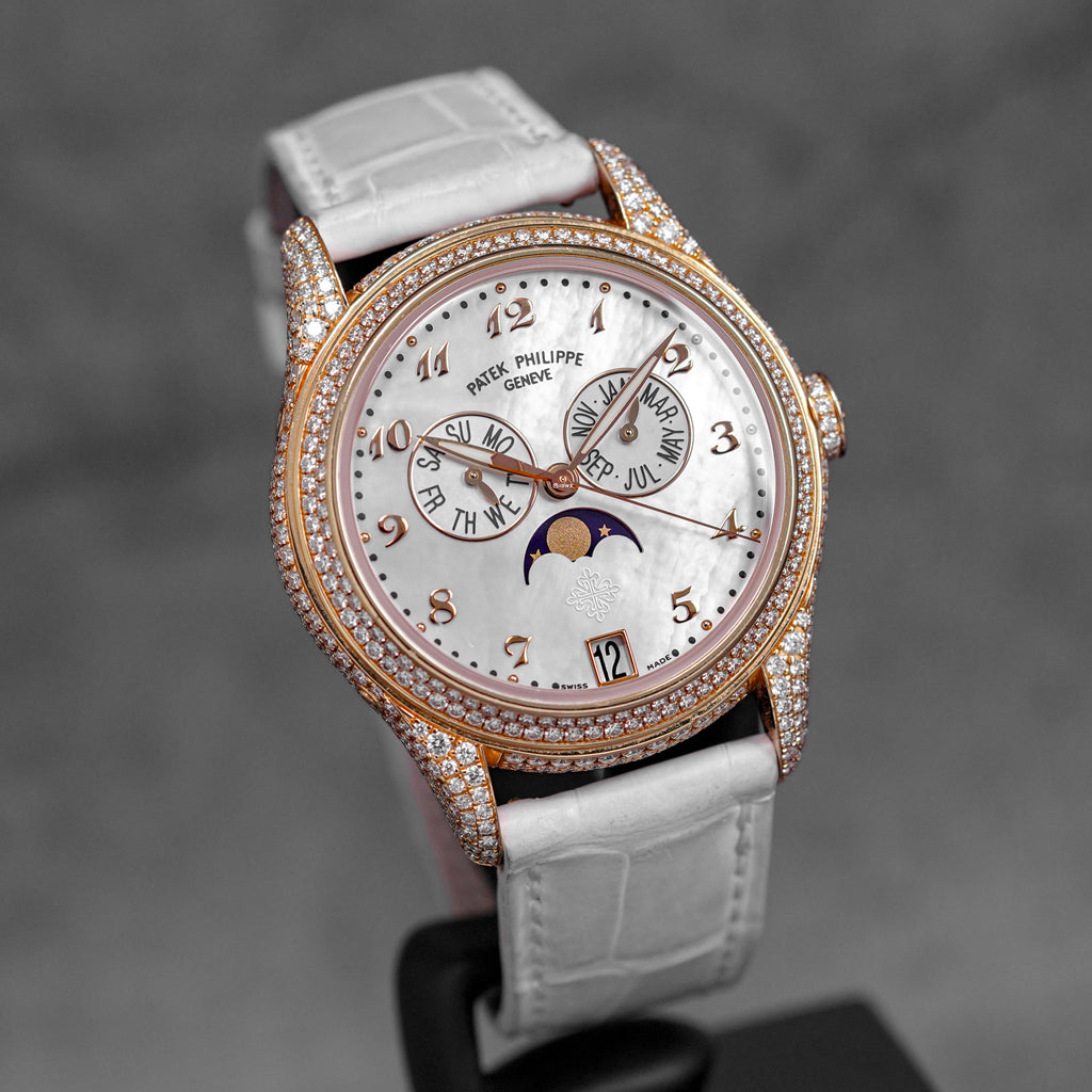 PATEK PHILIPPE COMPLICATIONS 4937R ROSEGOLD DIAMONDS ANNUAL CALENDAR ...