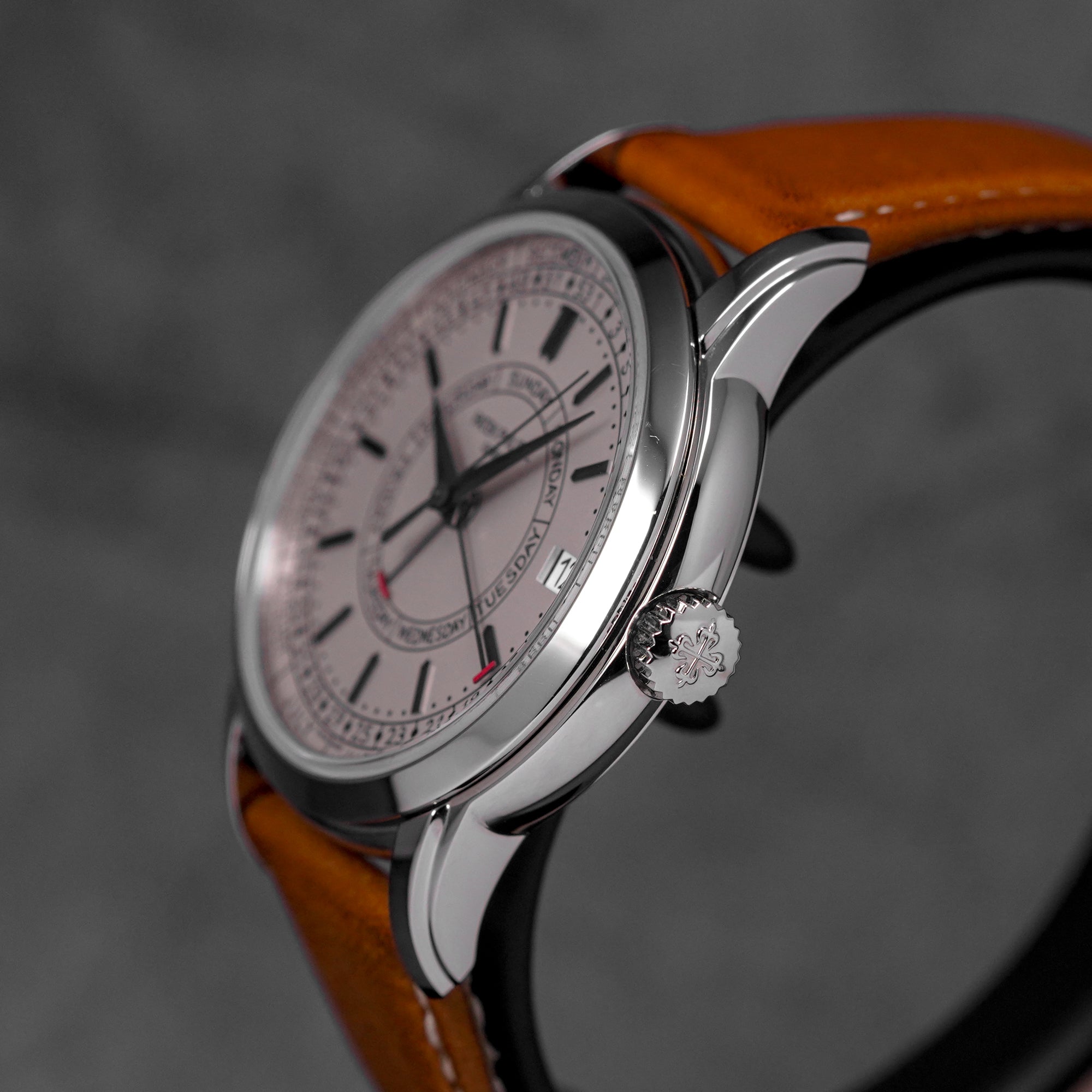 COMPLICATIONS CALATRAVA 5212A WEEKLY CALENDER SILVER DIAL (2023)