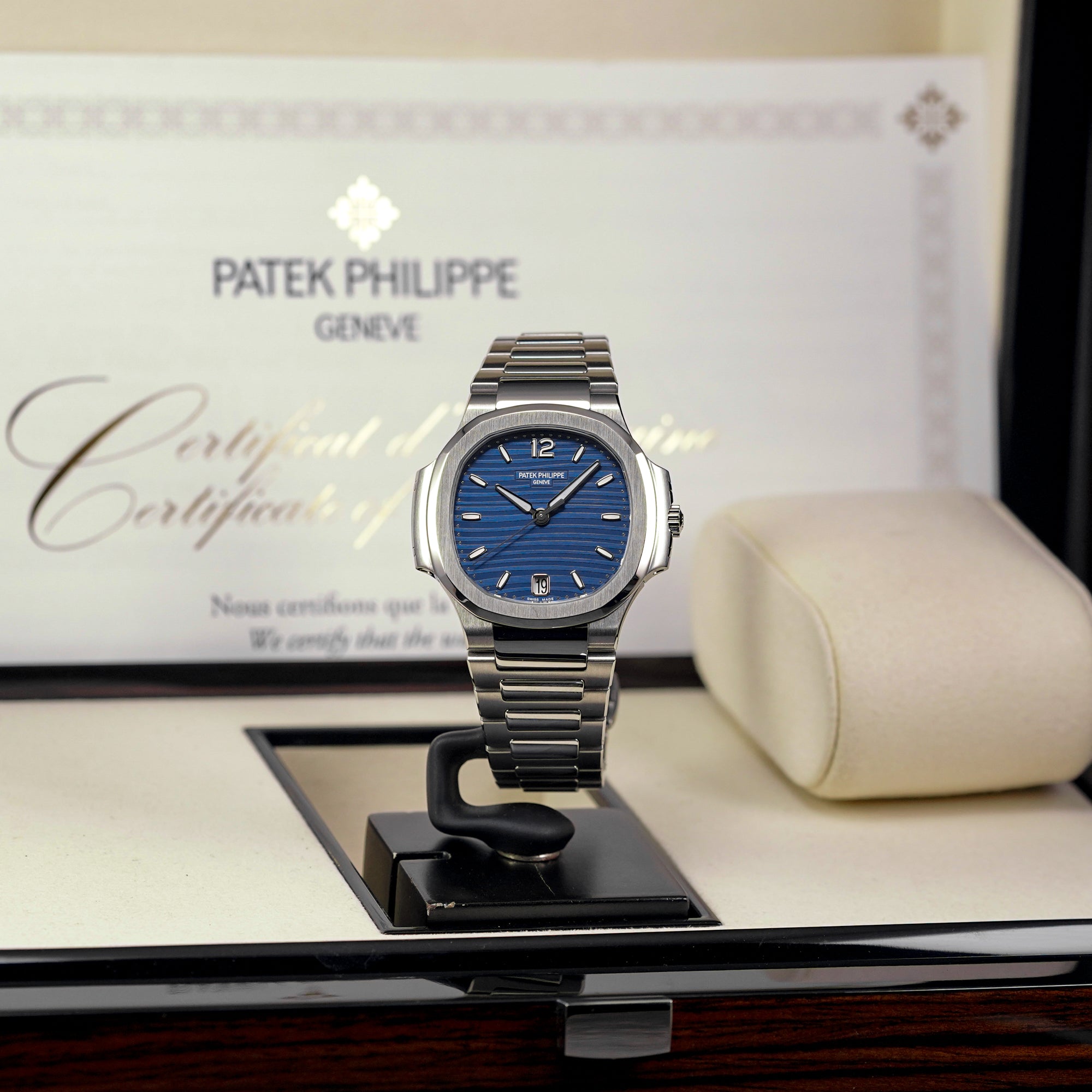 NAUTILUS 7118/1A BLUE DIAL (2017)