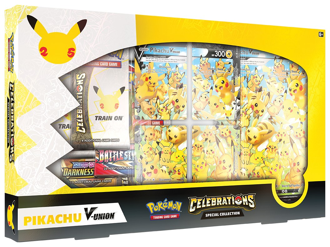 25TH CELEBRATION PIKACHU V - UNION SPECIAL COLLECTION