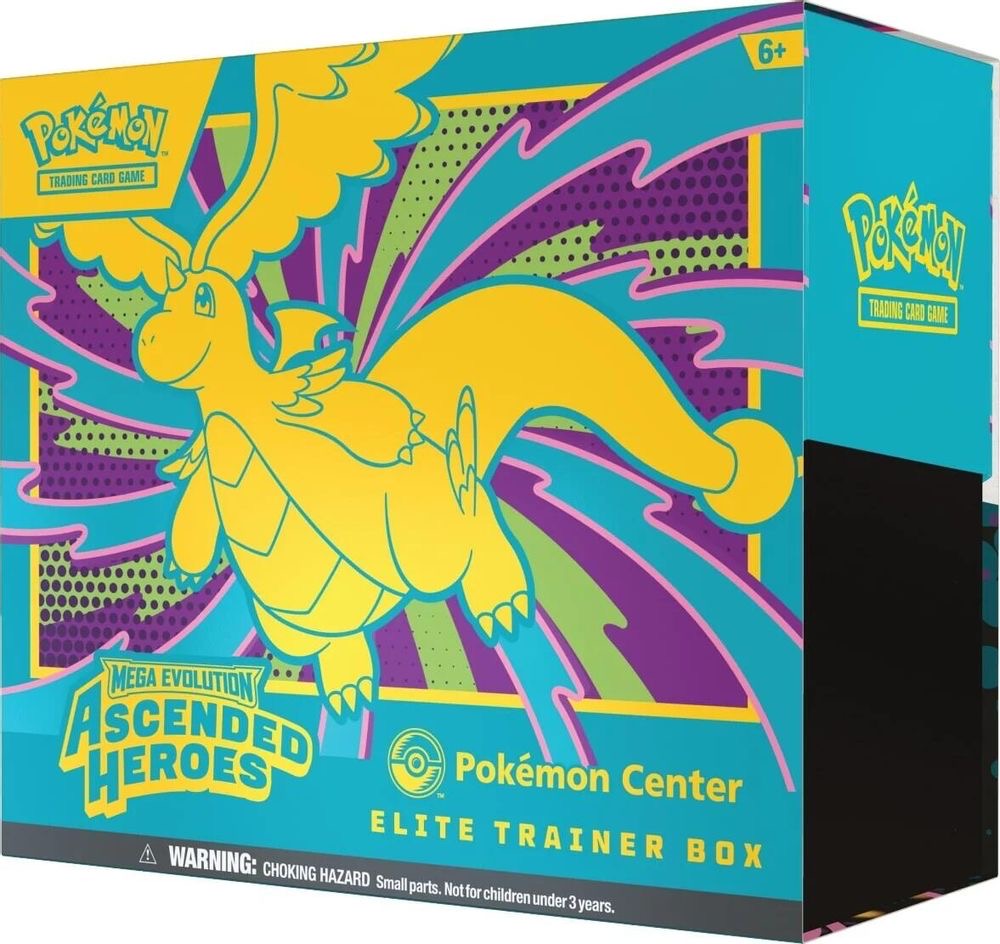 ASCENDED HEROES ELITE TRAINER BOX POKEMON CENTER