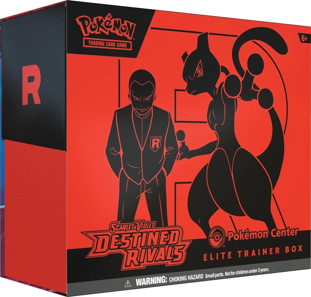 DESTINED RIVALS ELITE TRAINER BOX POKEMON CENTER