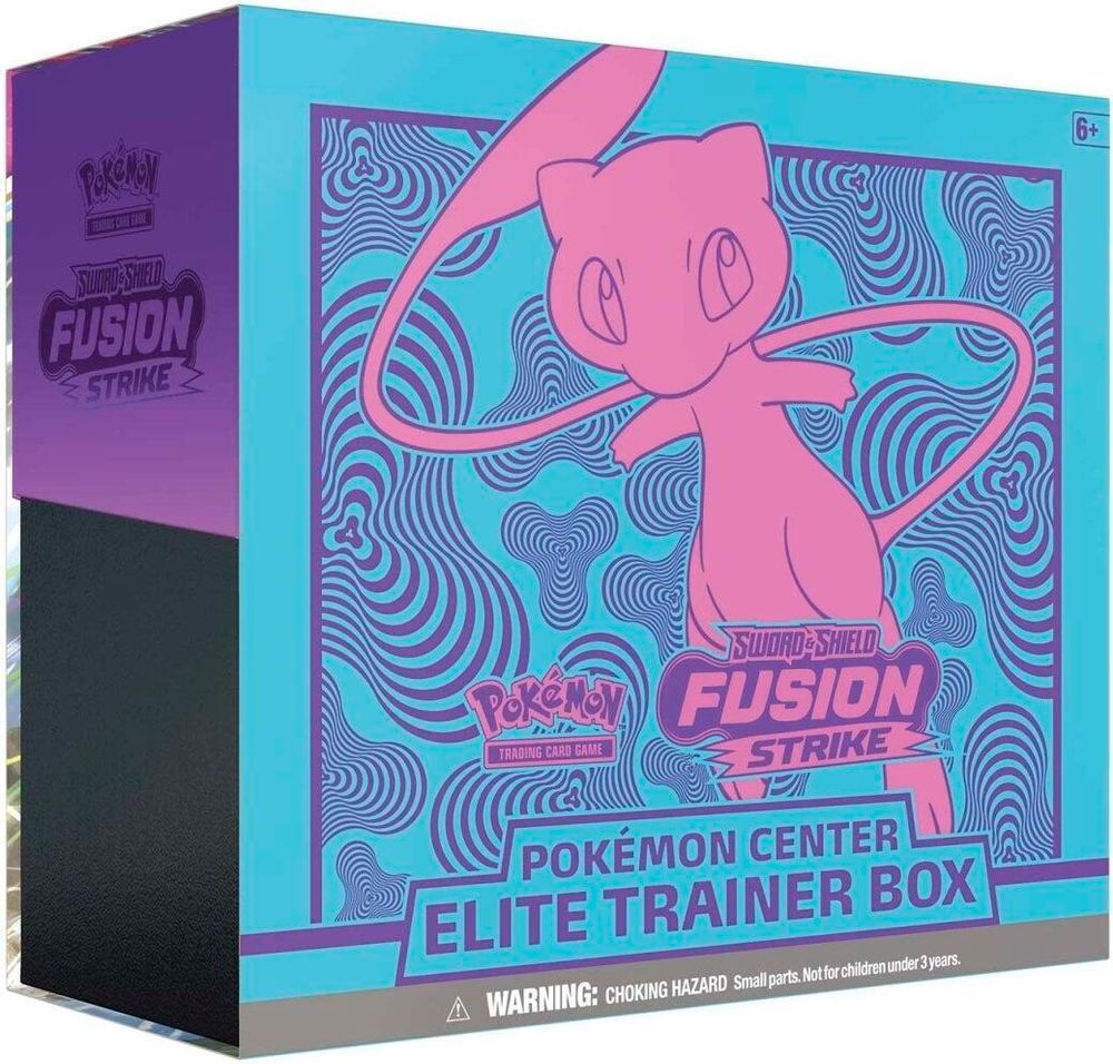 FUSION STRIKE ETB POKEMON CENTER