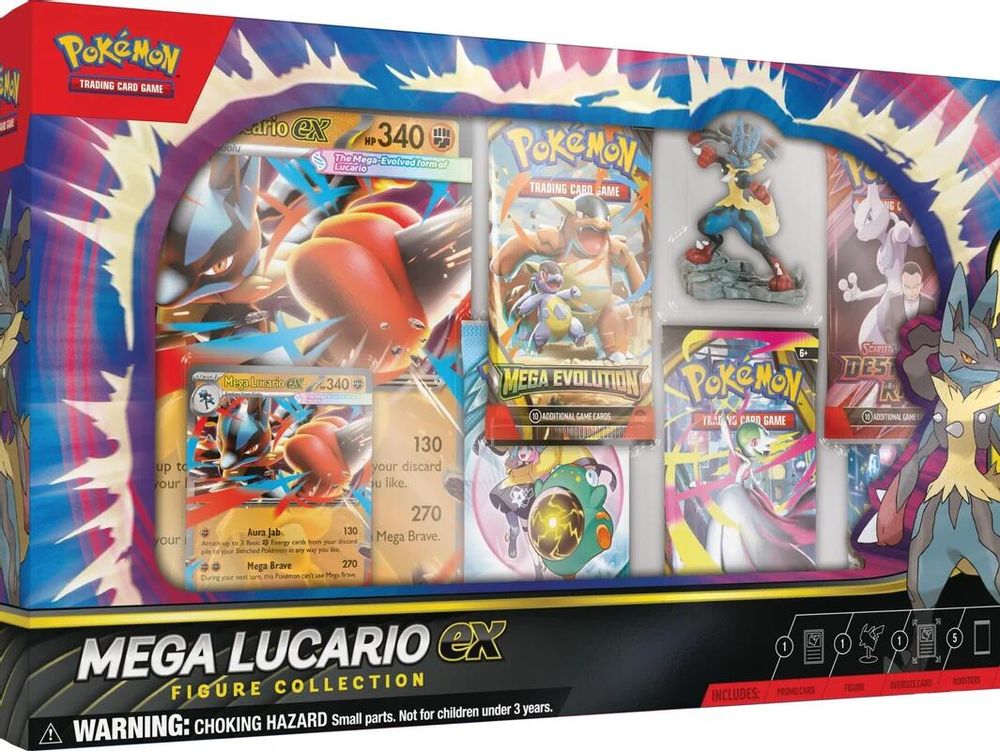 MEGA LUCARIO FIGURE COLLECTION