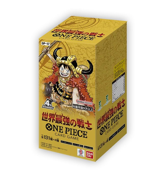 ONE PIECE OP17 BOOSTER BOX JAPAN