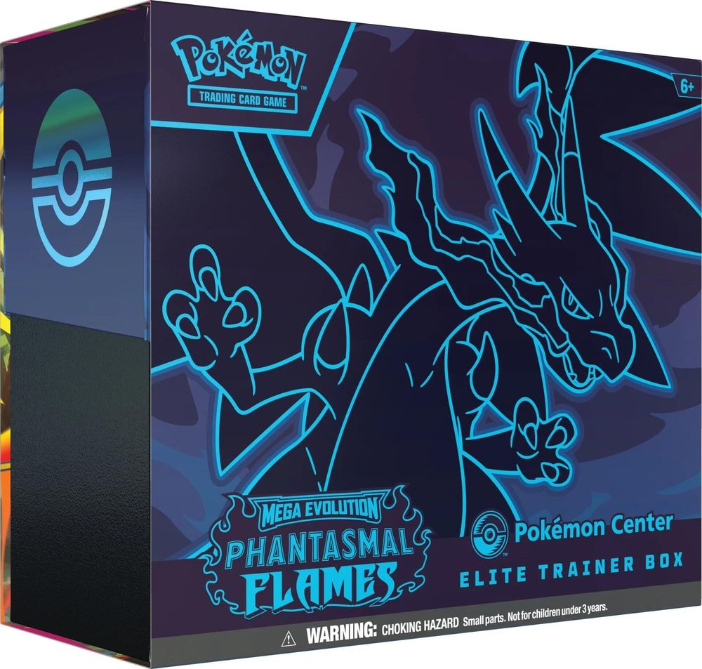POKEMON CENTER PHANTASMAL FLAMES ELITE TRAINER BOX