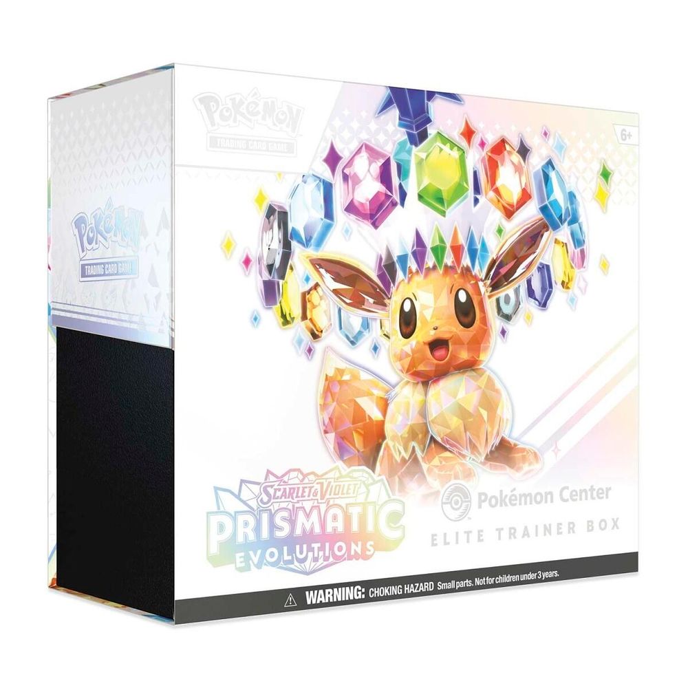 POKEMON CENTER PRISMATIC EVOLUTIONS ELITE TRAINER BOX