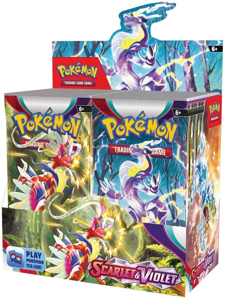 SCARLET VIOLET BOOSTER BOX