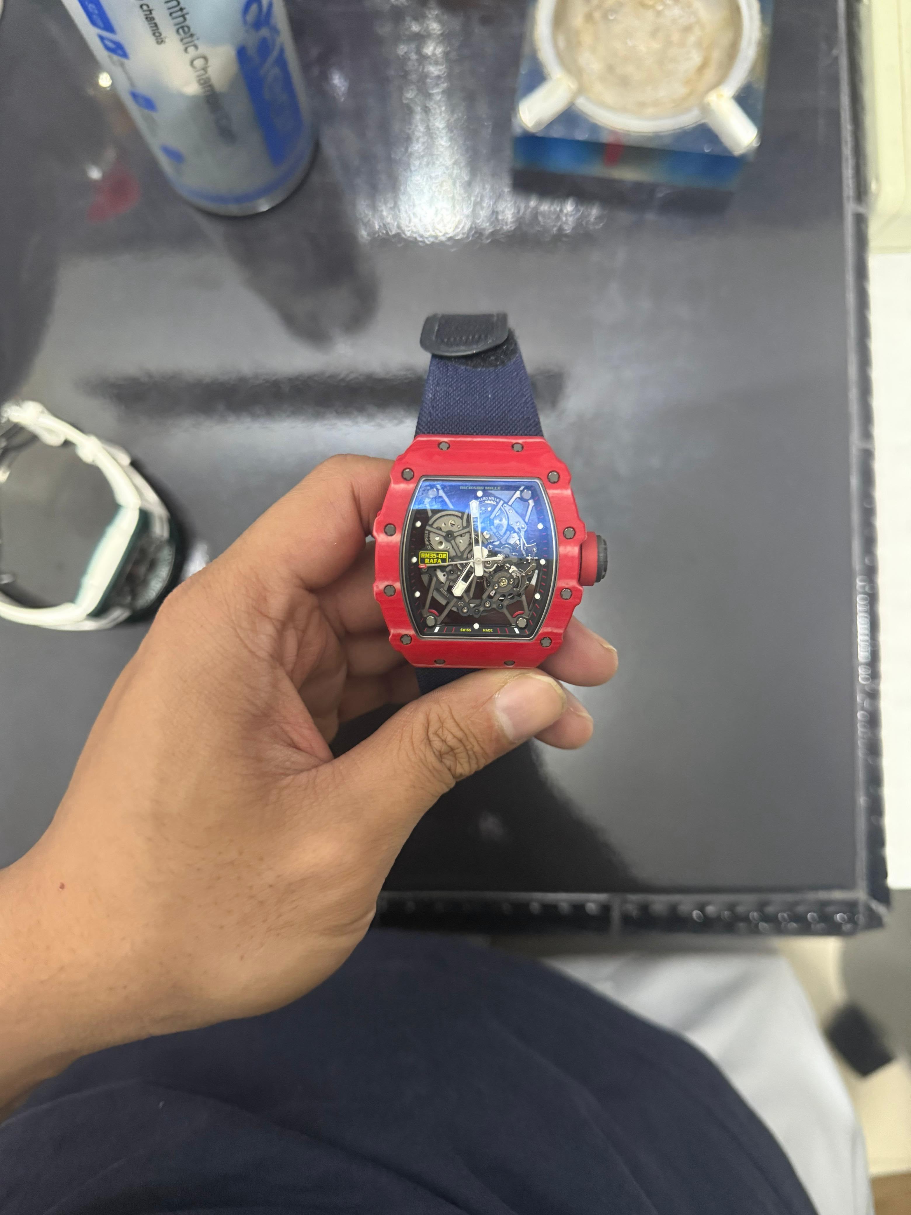 RM 035-02 RAFAEL NADAL RED QUARTZ-TPT