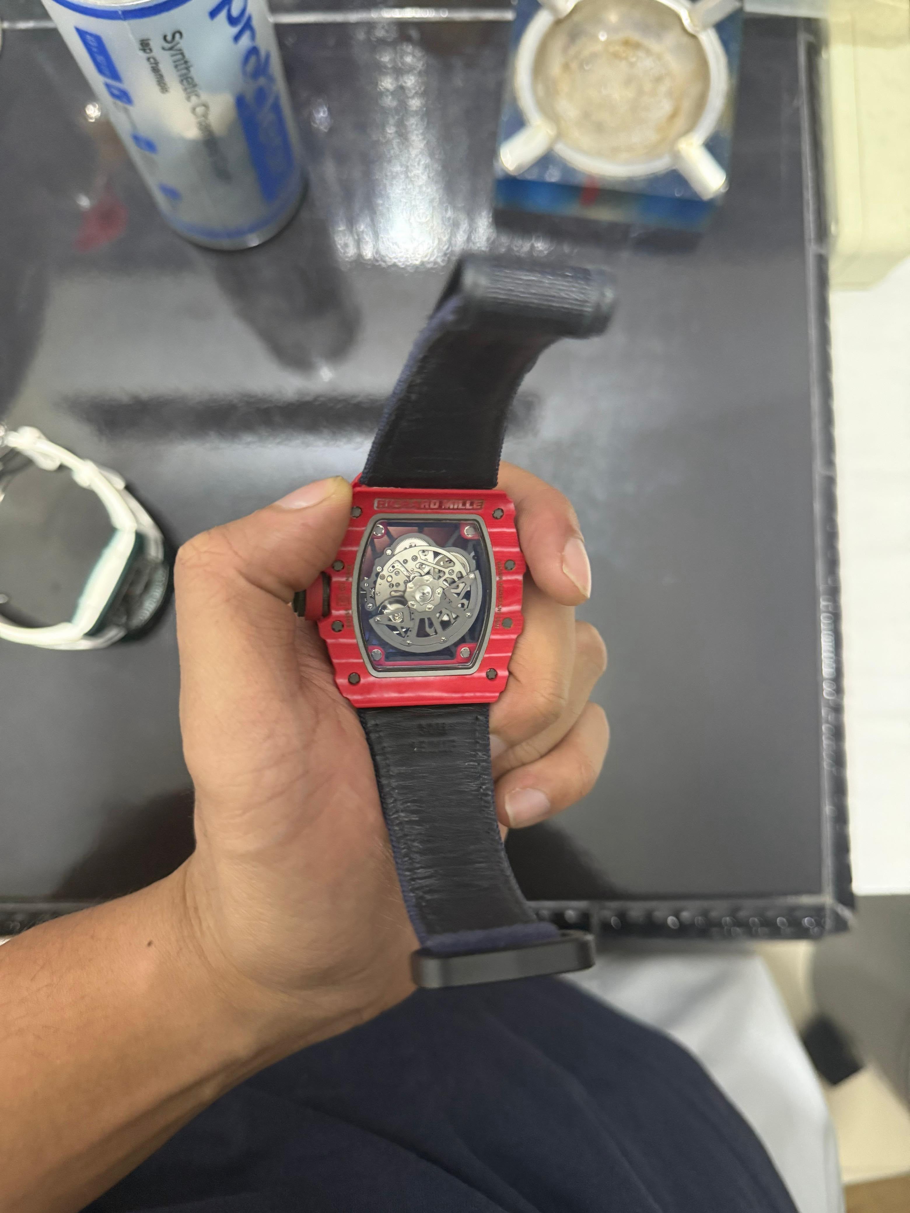 RM 035-02 RAFAEL NADAL RED QUARTZ-TPT