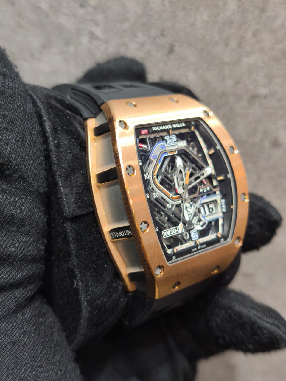 RM 30-01 ROSEGOLD DECLUTCHABLE ROTOR (2024)