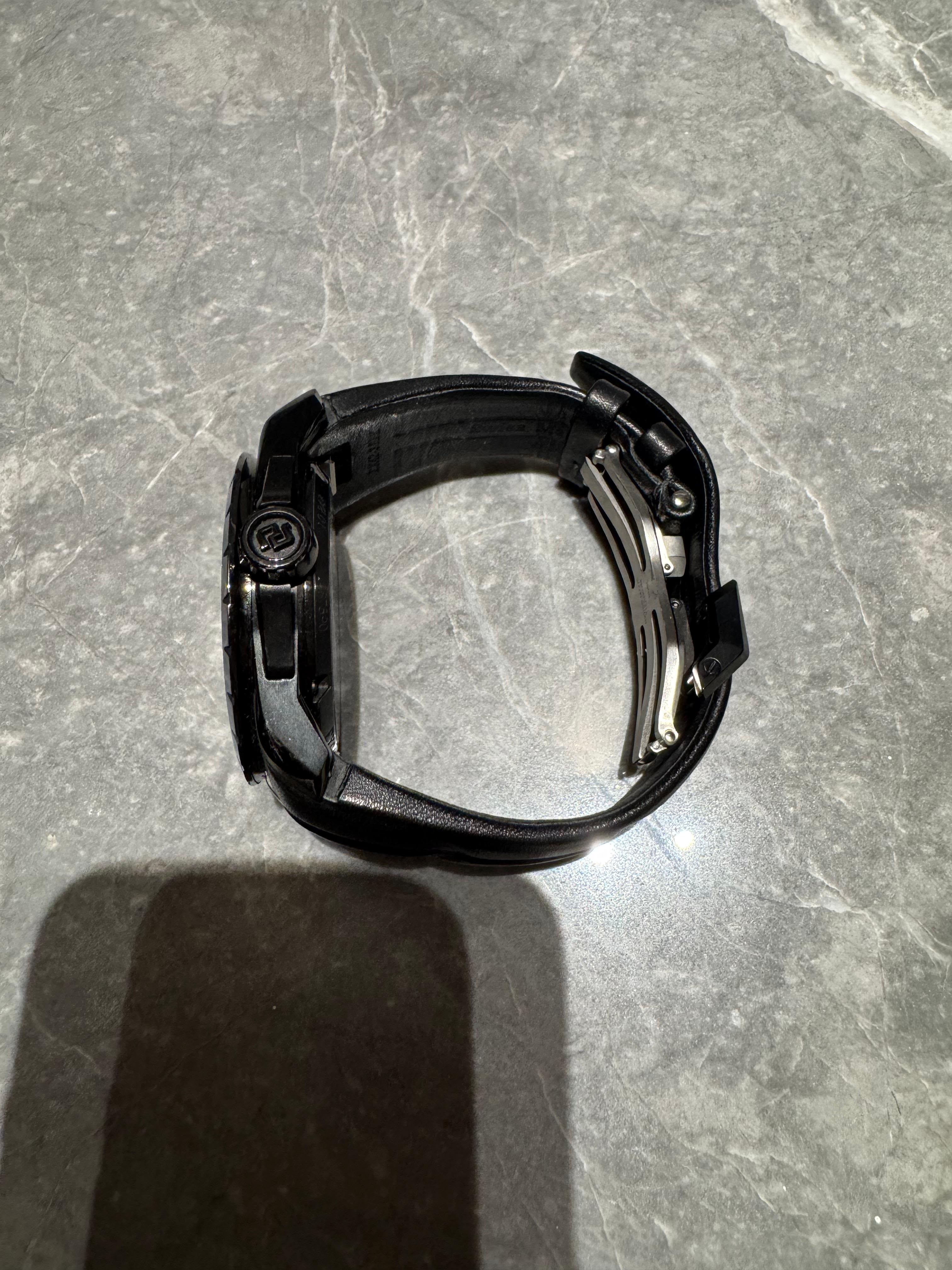 EXCALIBUR MONOTOURBILLON 42MM DLC TITANIUM DARK GREY LIMITED EDITION (UNDATED)