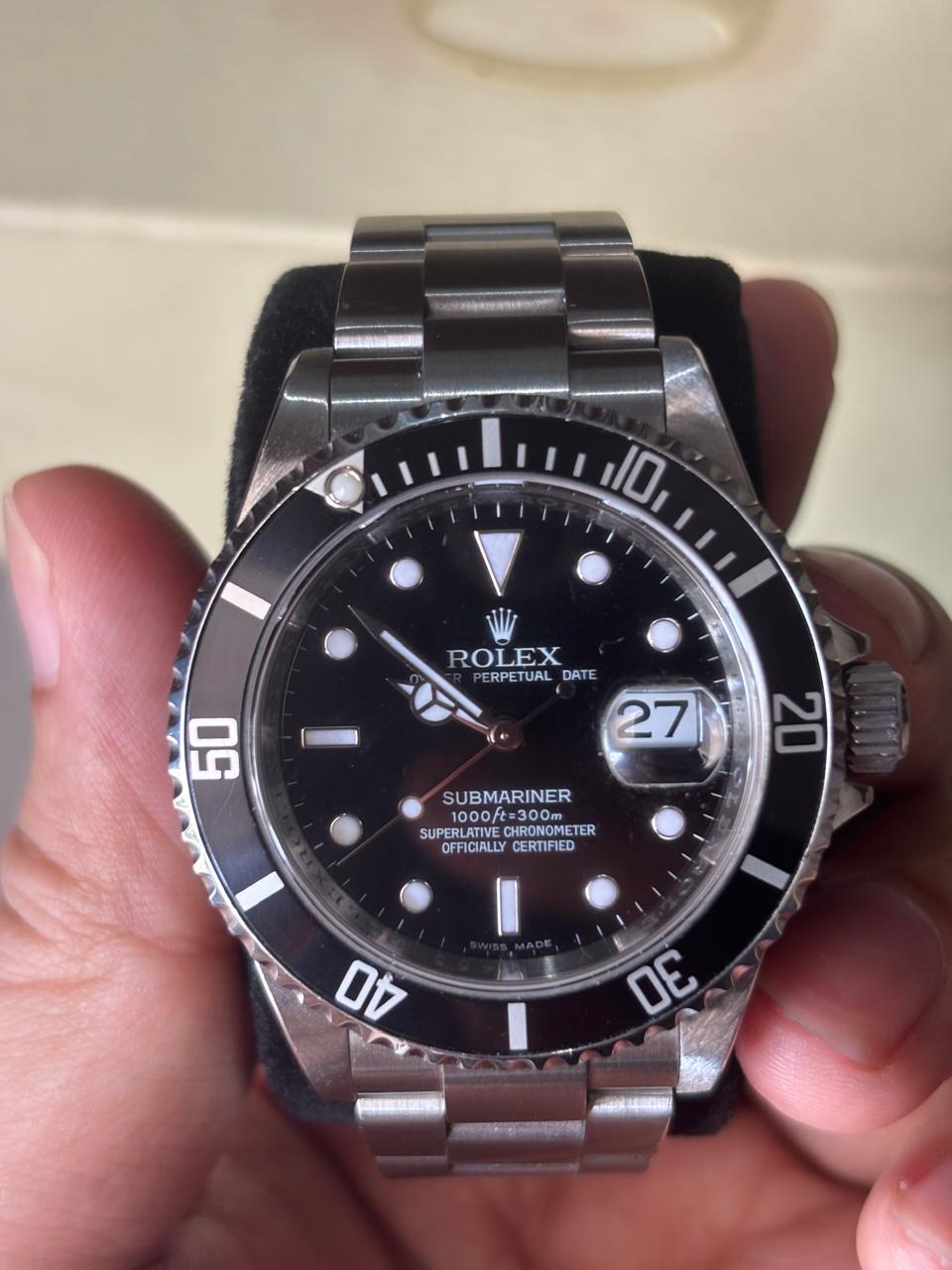 SUBMARINER DATE 40MM 16610 'V SERIES' (2009)