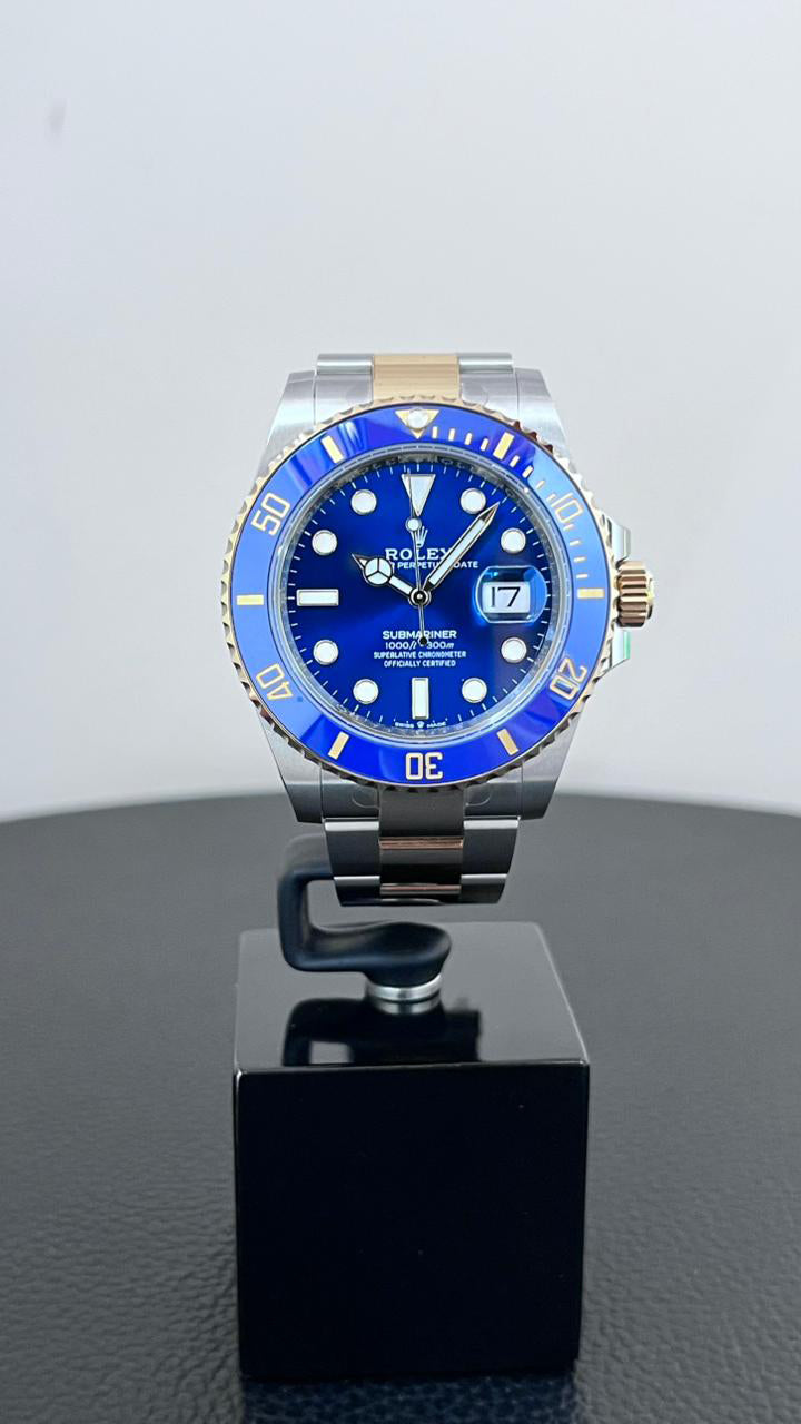 SUBMARINER DATE 41MM TWOTONE YELLOWGOLD BLUE DIAL (2021)