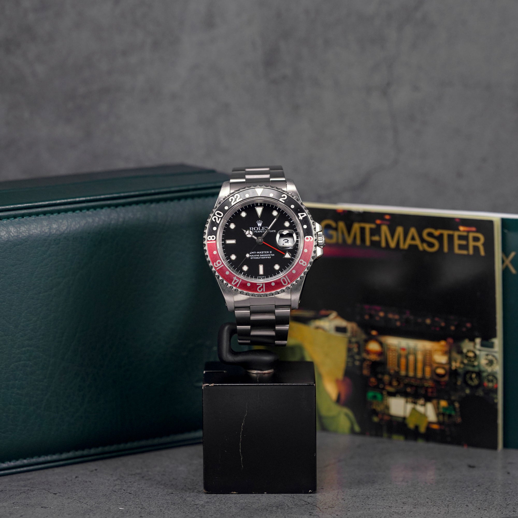 GMT MASTER-II 16710 COKE 'A SERIES' (WATCH & BOX)