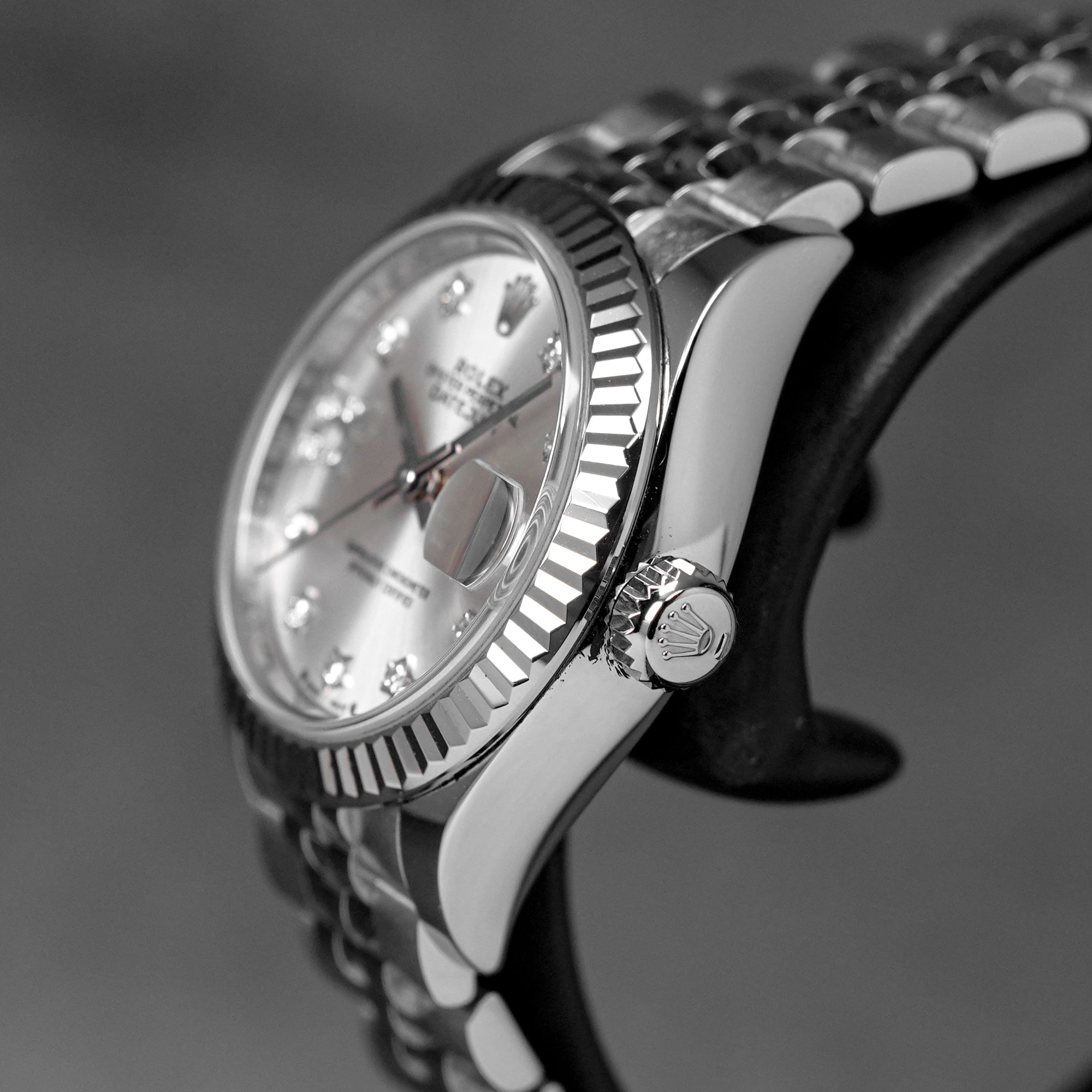 harga rolex datejust 28 silver diamond star indonesia