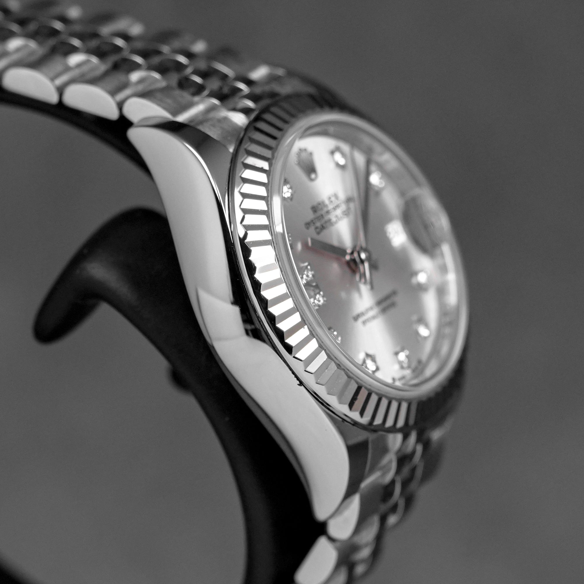 harga rolex datejust 28 silver diamond star indonesia