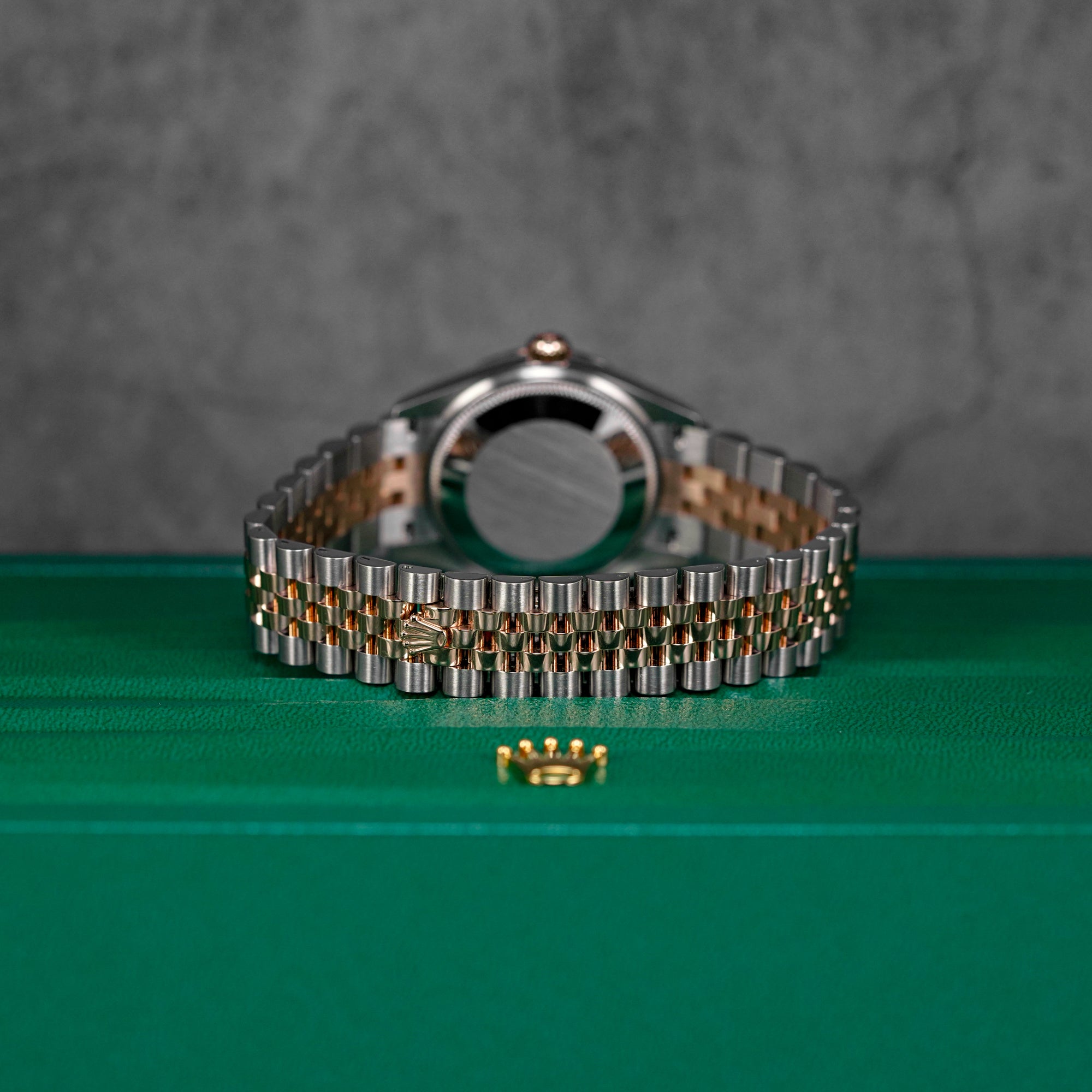 DATEJUST 31MM TWOTONE ROSEGOLD CHOCO DIAMOND DIAL (2026)