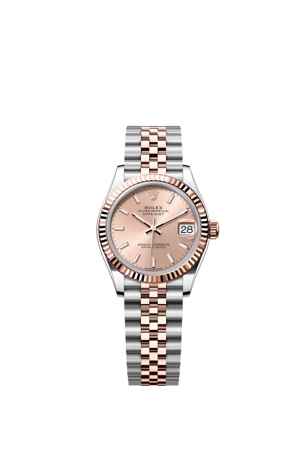 DATEJUST 31MM TWOTONE ROSEGOLD SALMON DIAL (2025)