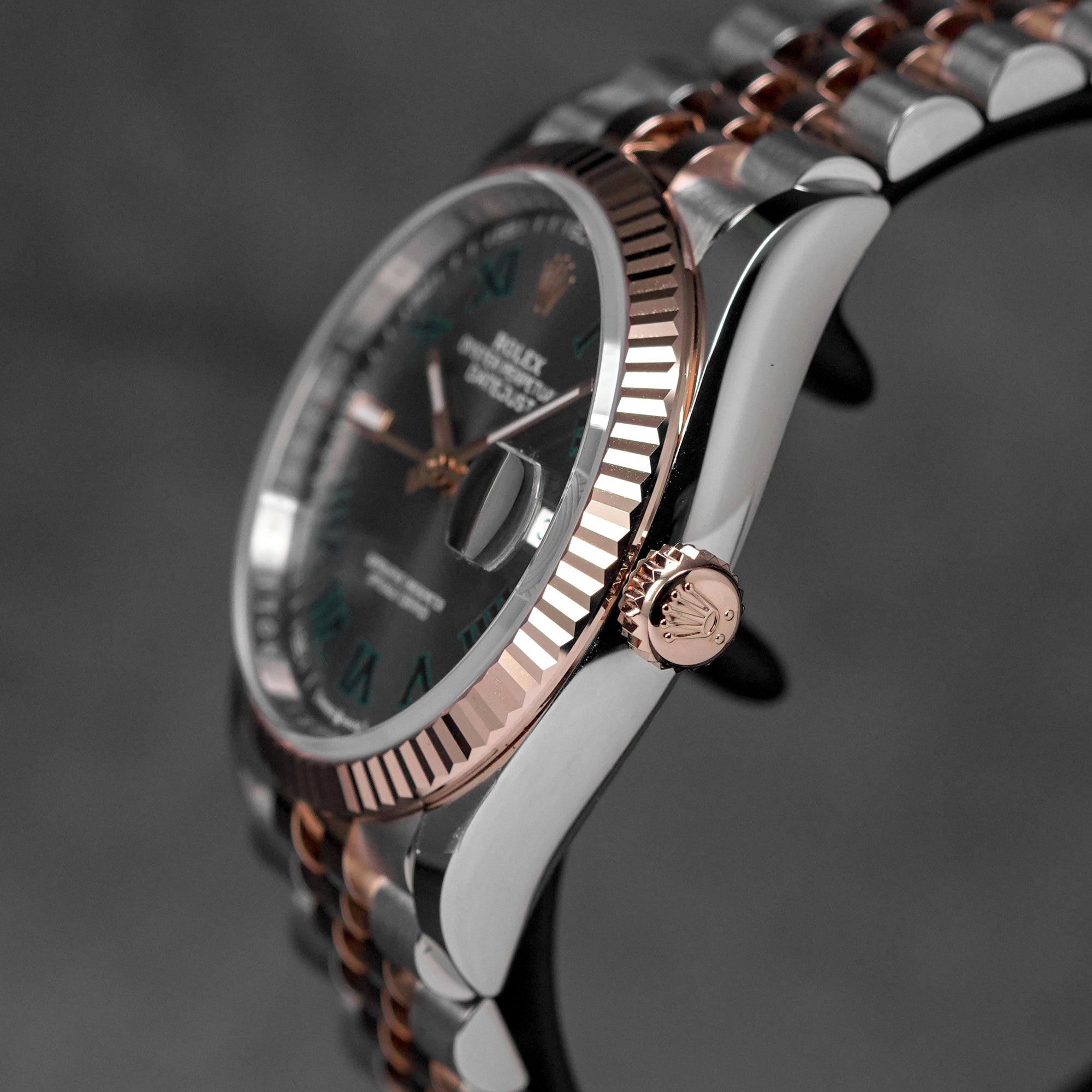 DATEJUST 36MM TWOTONE ROSEGOLD WIMBLEDON DIAL (2026)