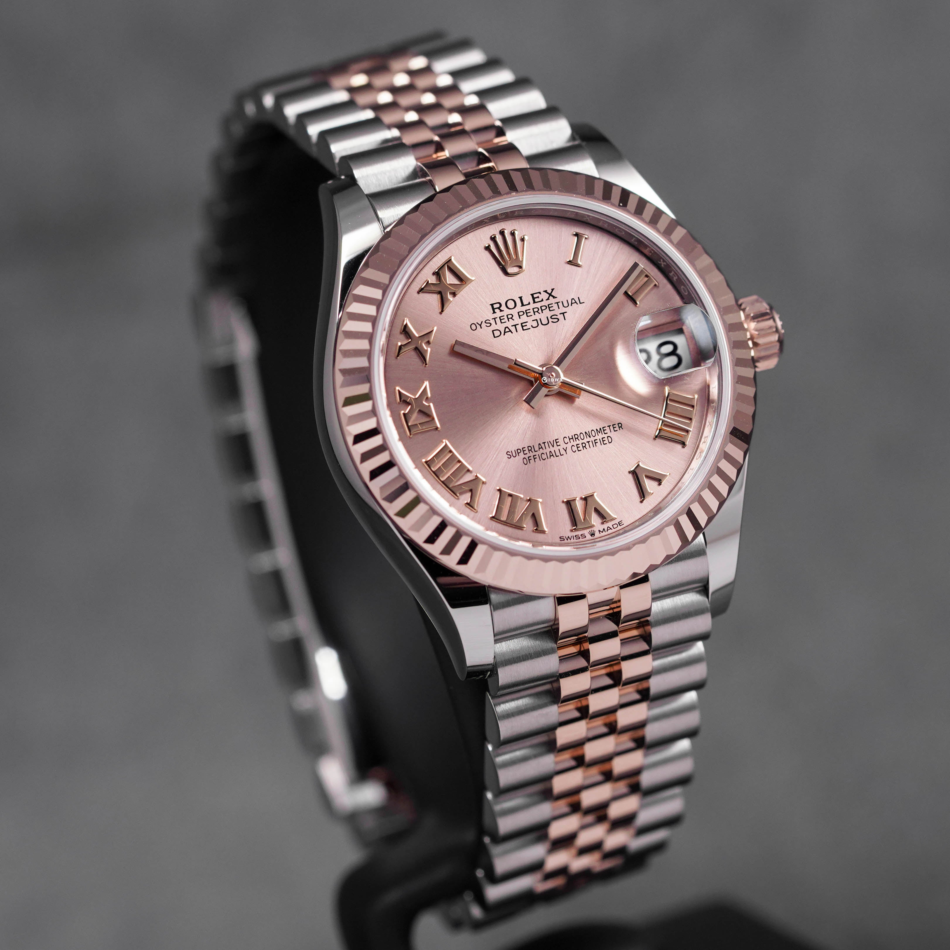 harga rolex datejust 31mm salmon roman indonesia