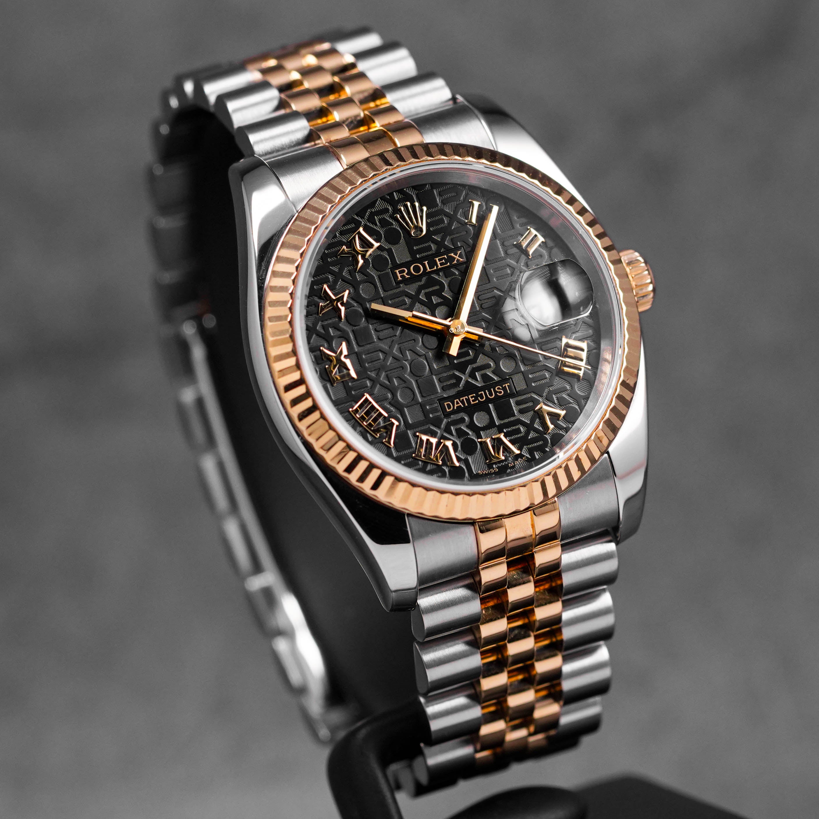 harga rolex datejust 36 black comp indonesia