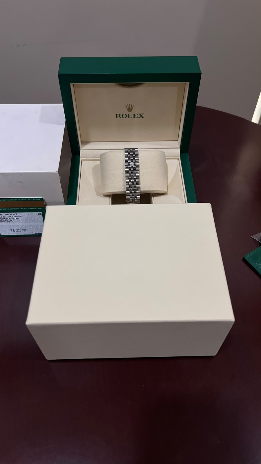 DATEJUST 36MM SILVER ROMAN DIAL (2017)
