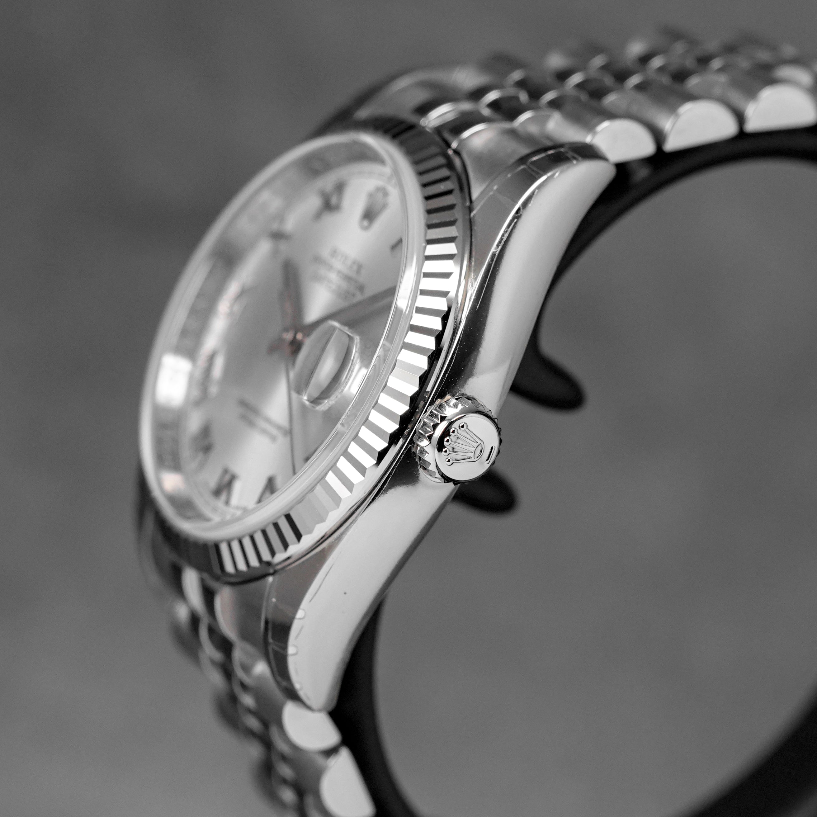 harga rolex datejust 36 silver roman indonesia