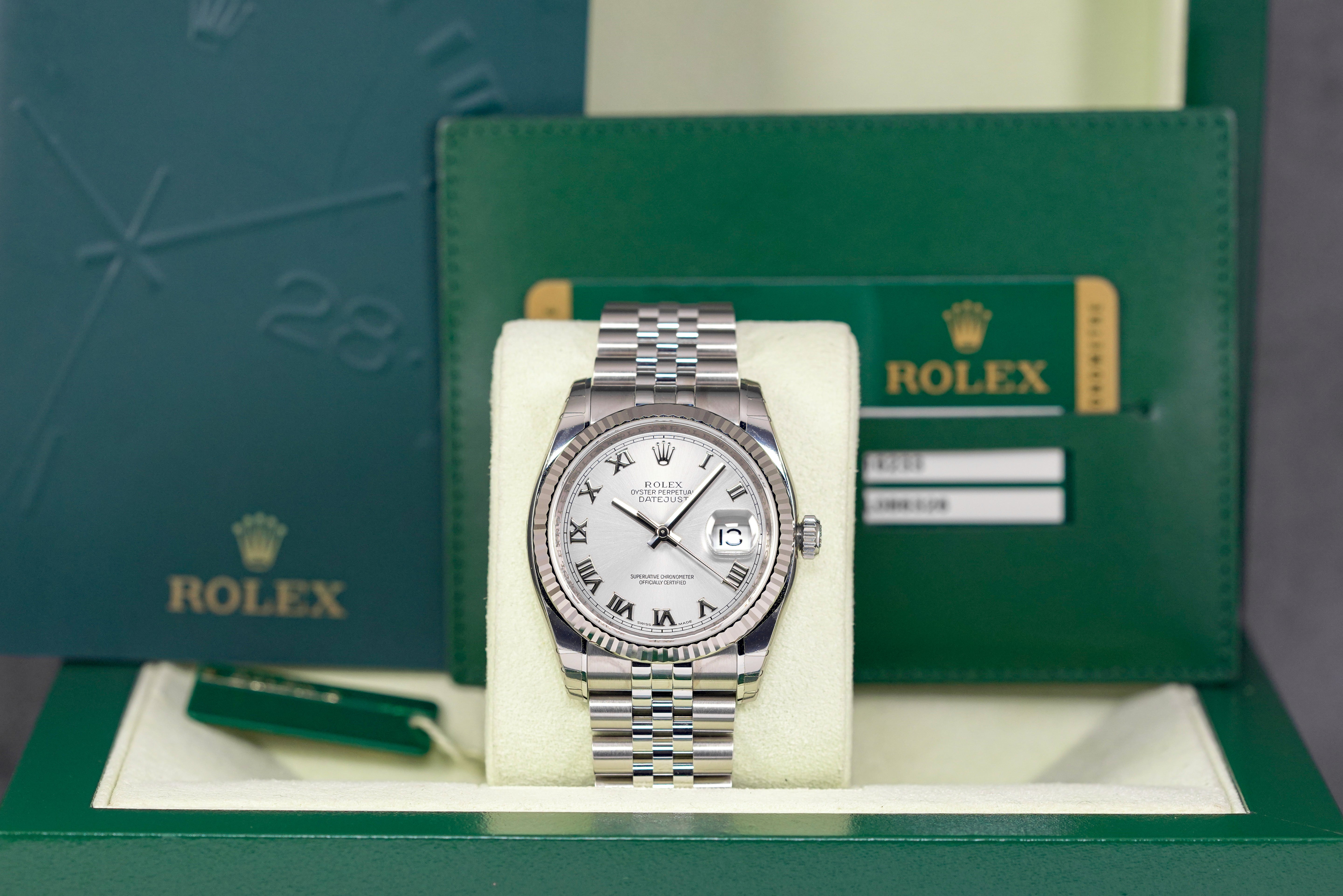 harga rolex datejust 36 silver roman indonesia