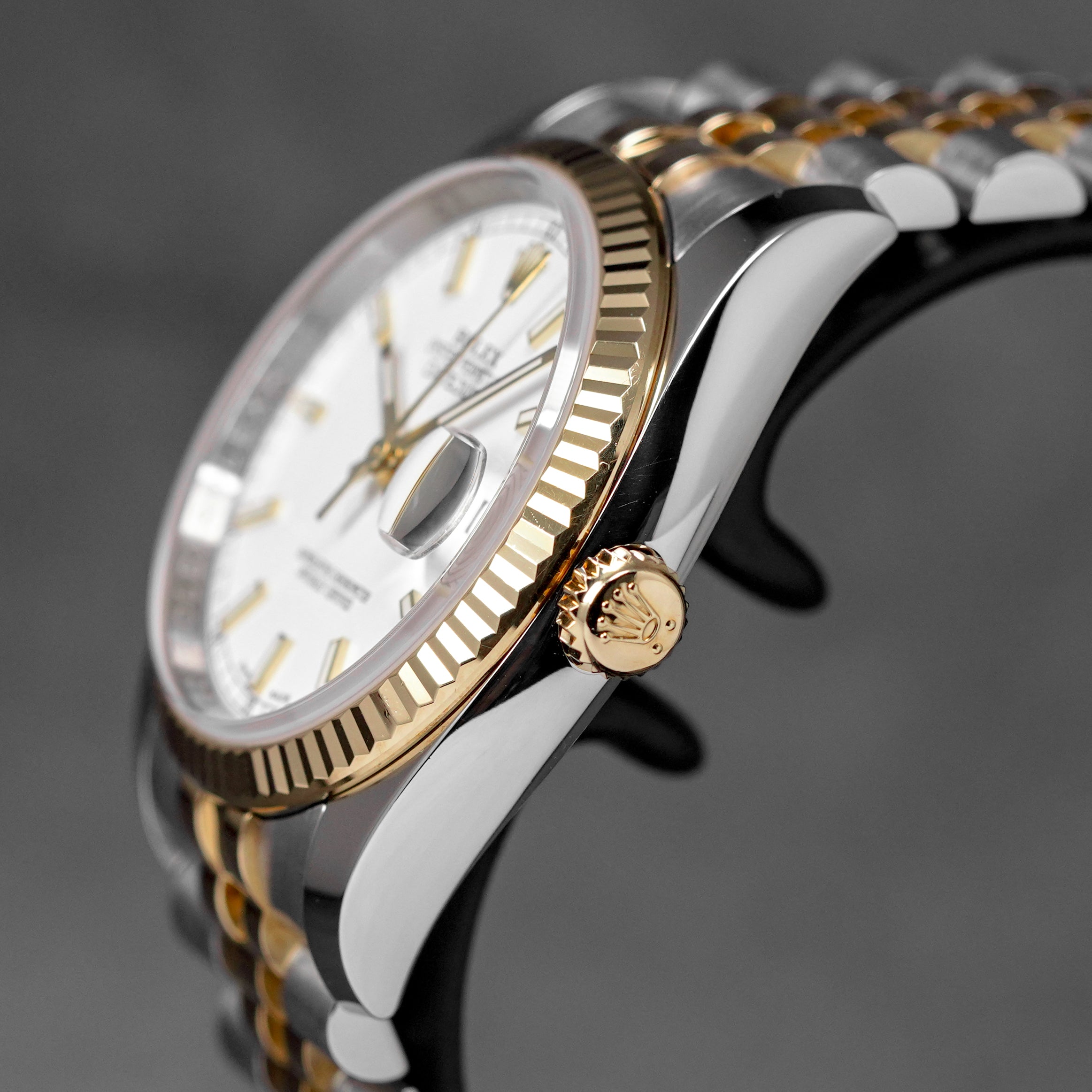 harga rolex datejust 36 twotone yellowgold white indonesia