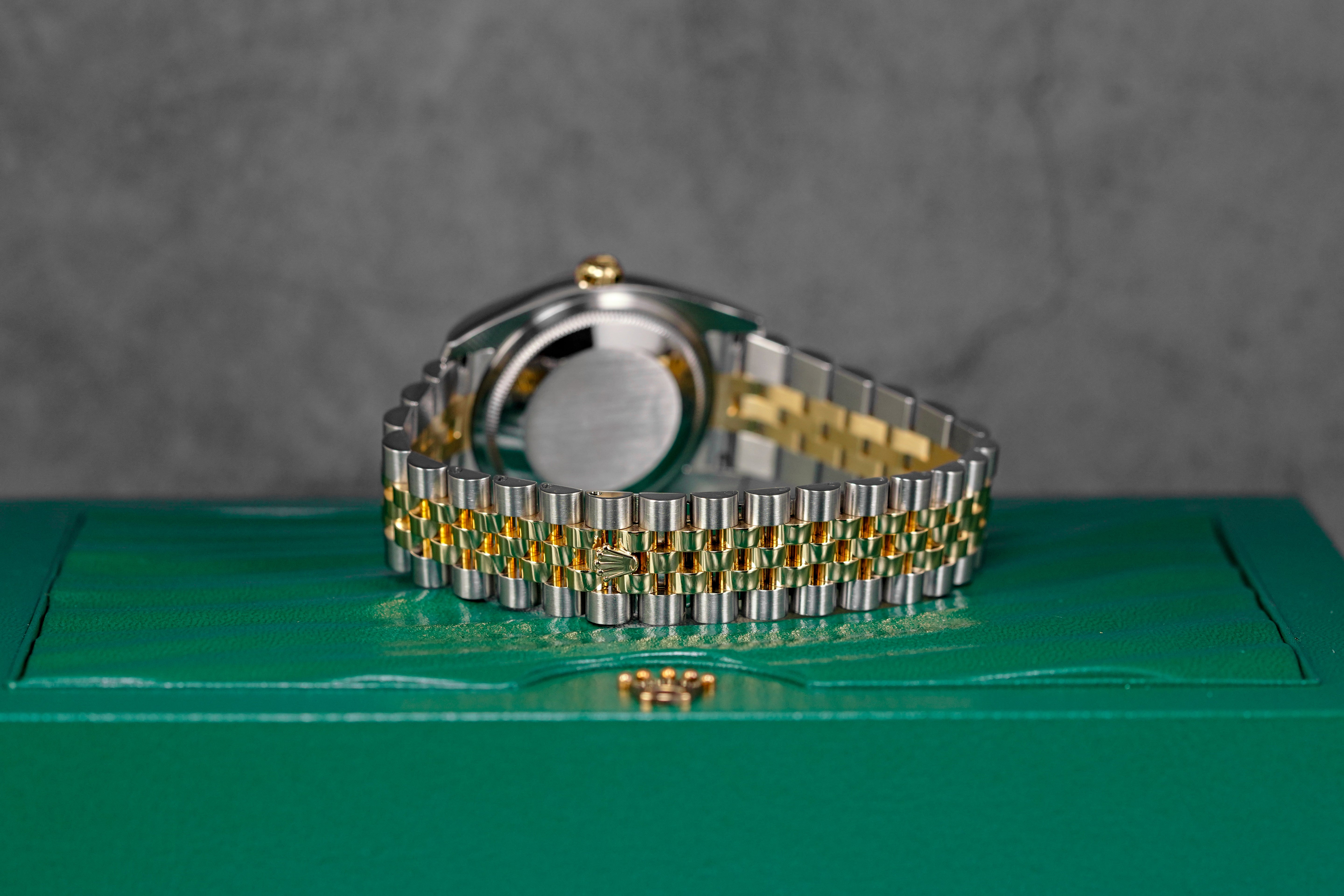 harga rolex datejust 36 twotone yellowgold white indonesia