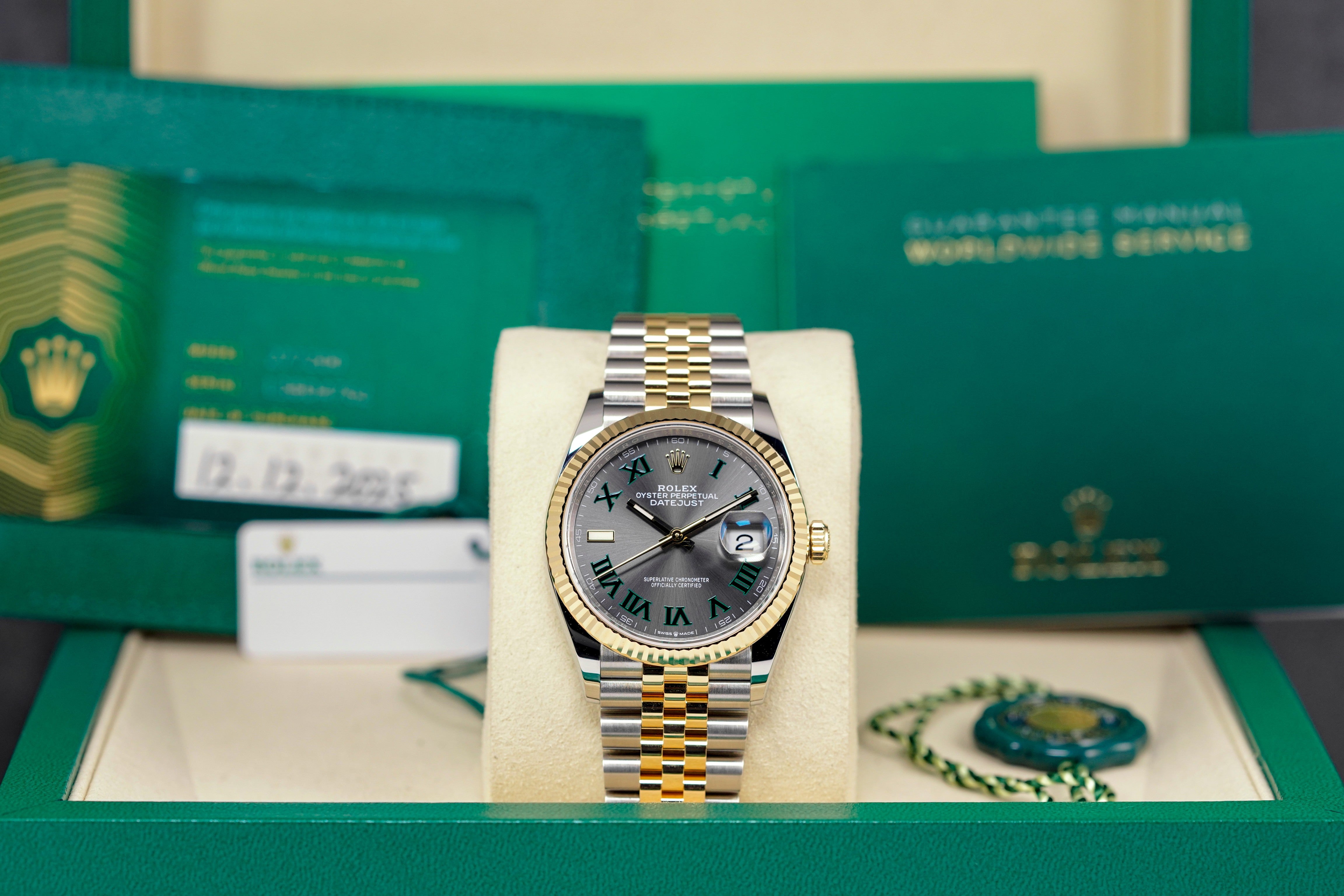 harga rolex datejust 36 wimbledon indonesia terbaru